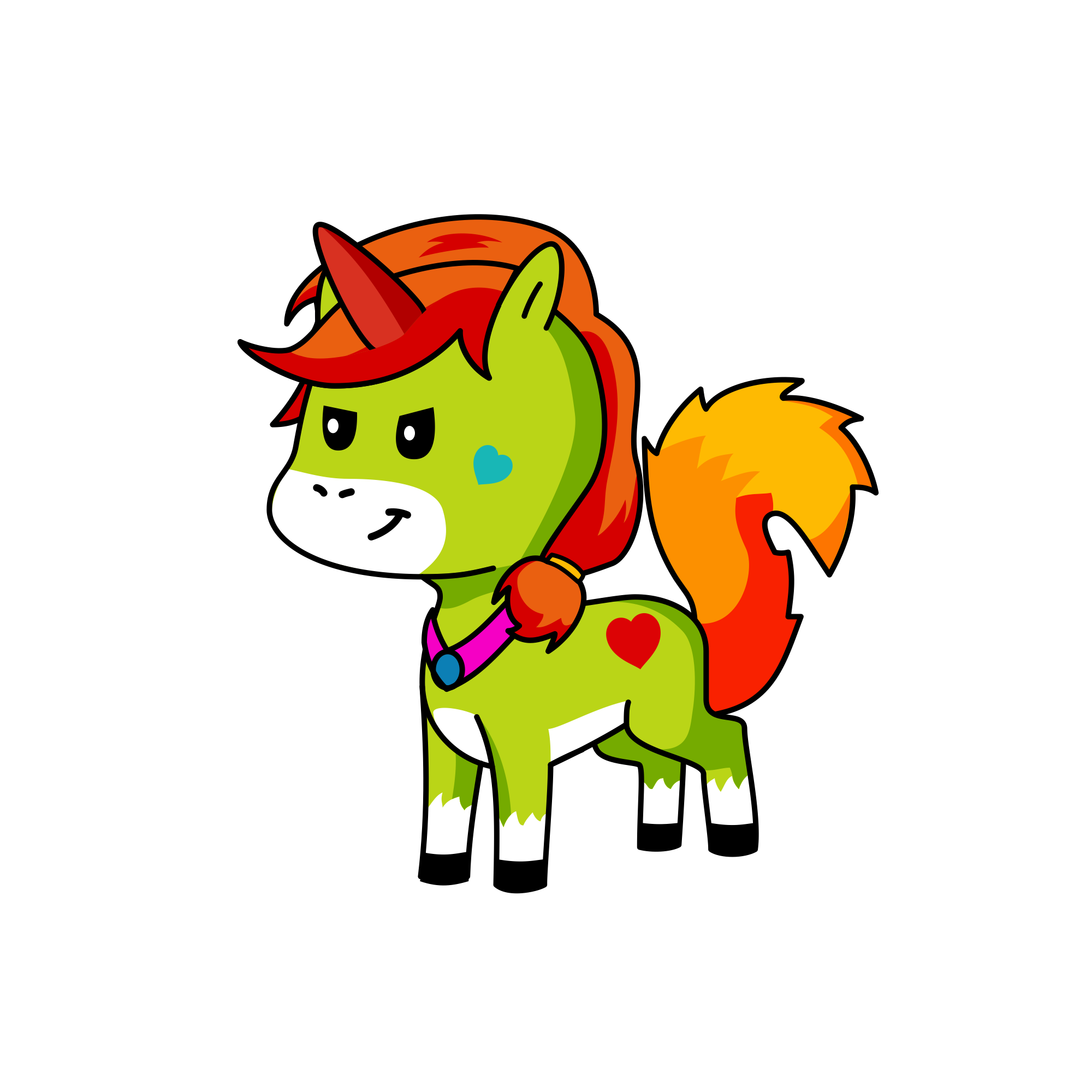 invisible, the unicorn