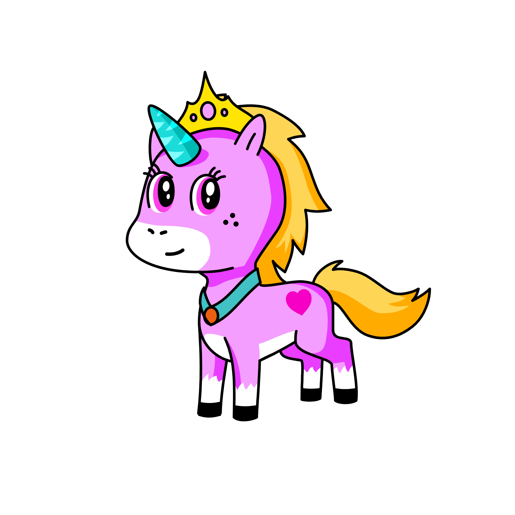 sally, the unicorn