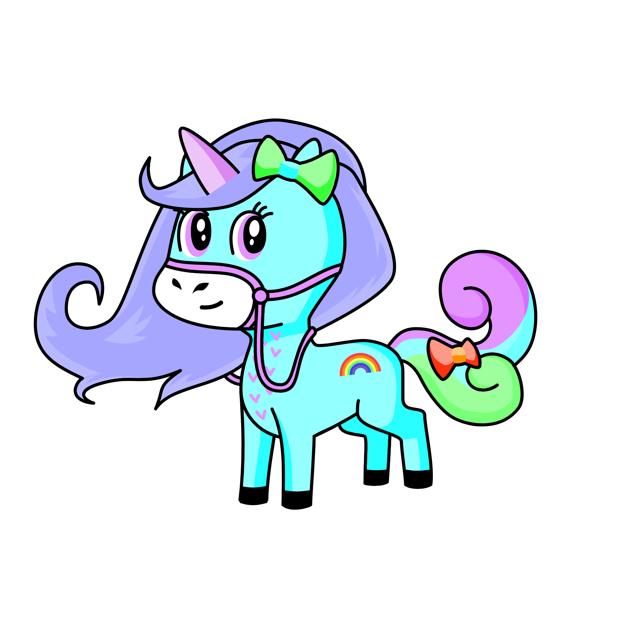 S, the unicorn