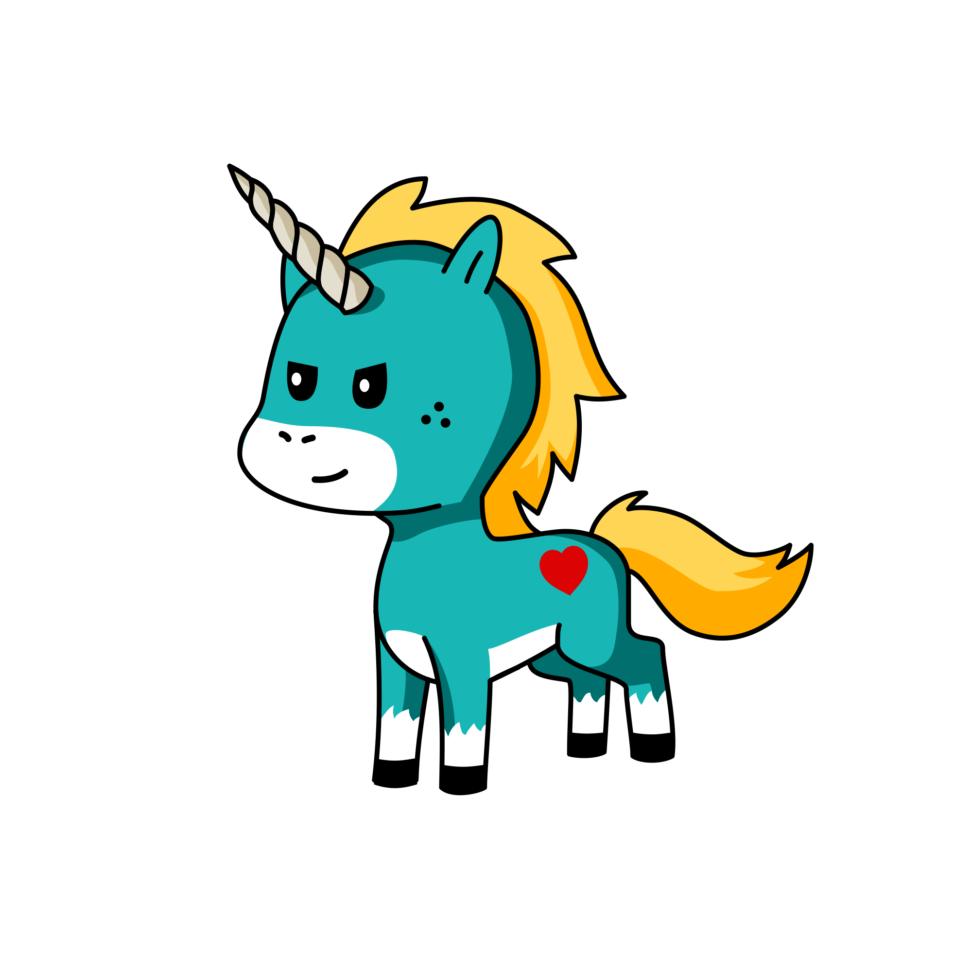 Cesar’s unicorn, the unicorn
