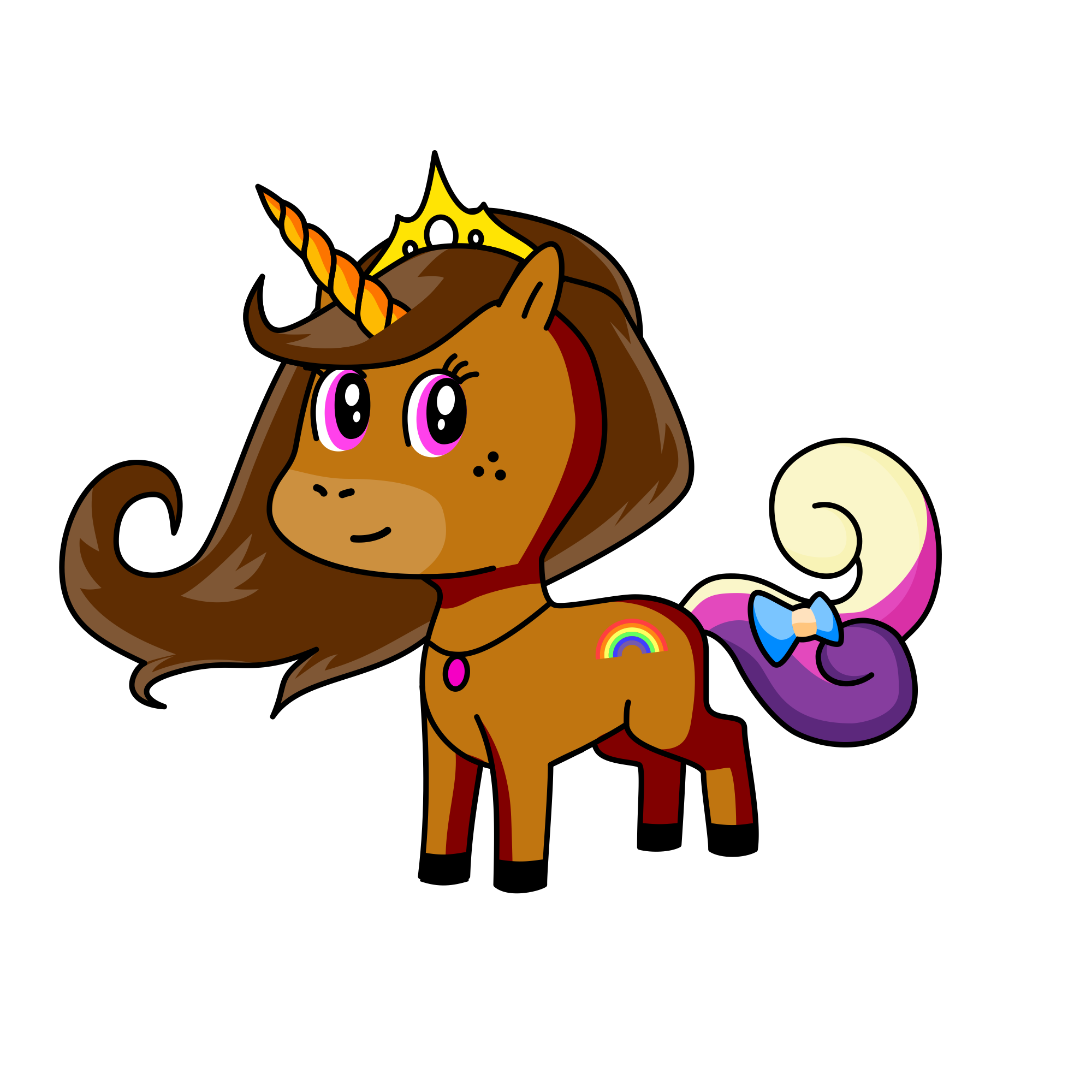 Queen, the unicorn