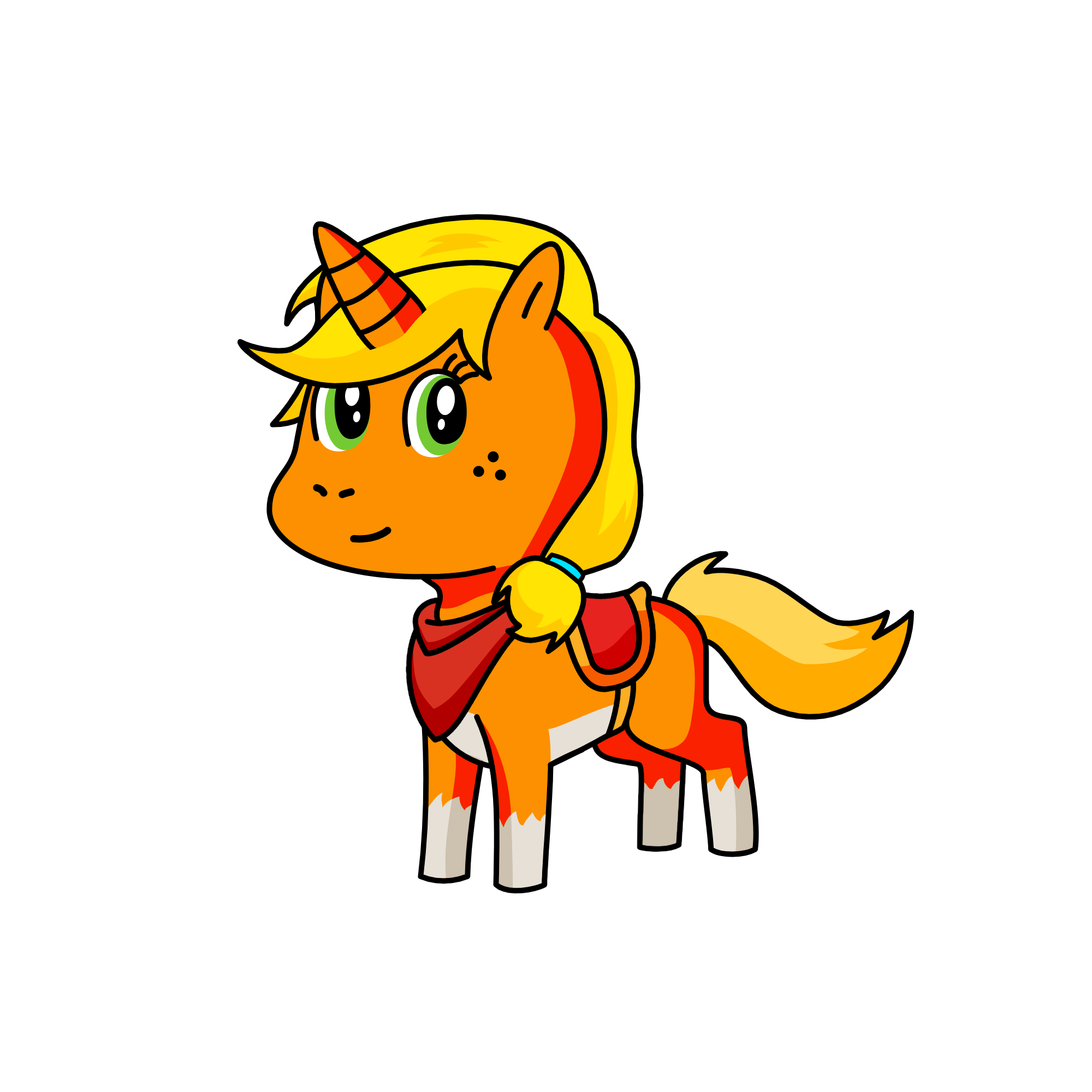 Applejack, the unicorn