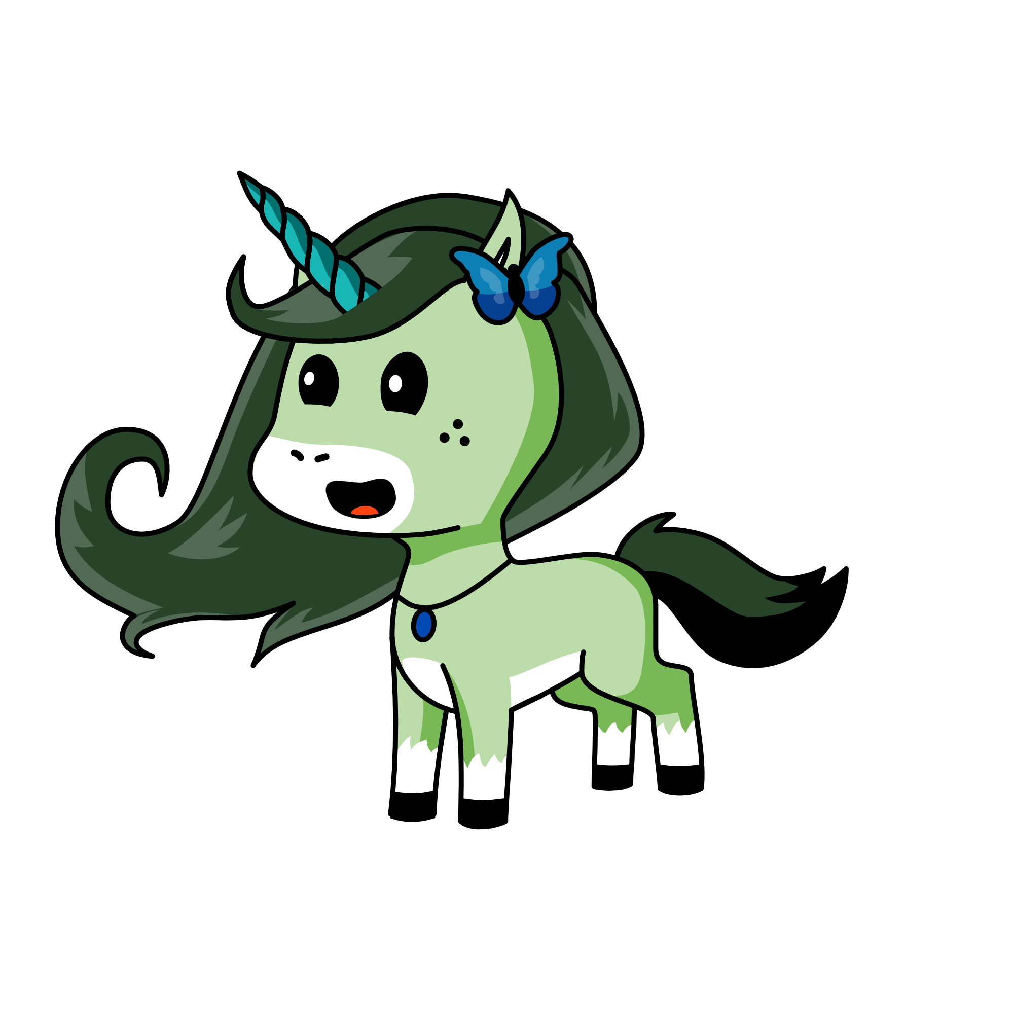 Ellen , the unicorn