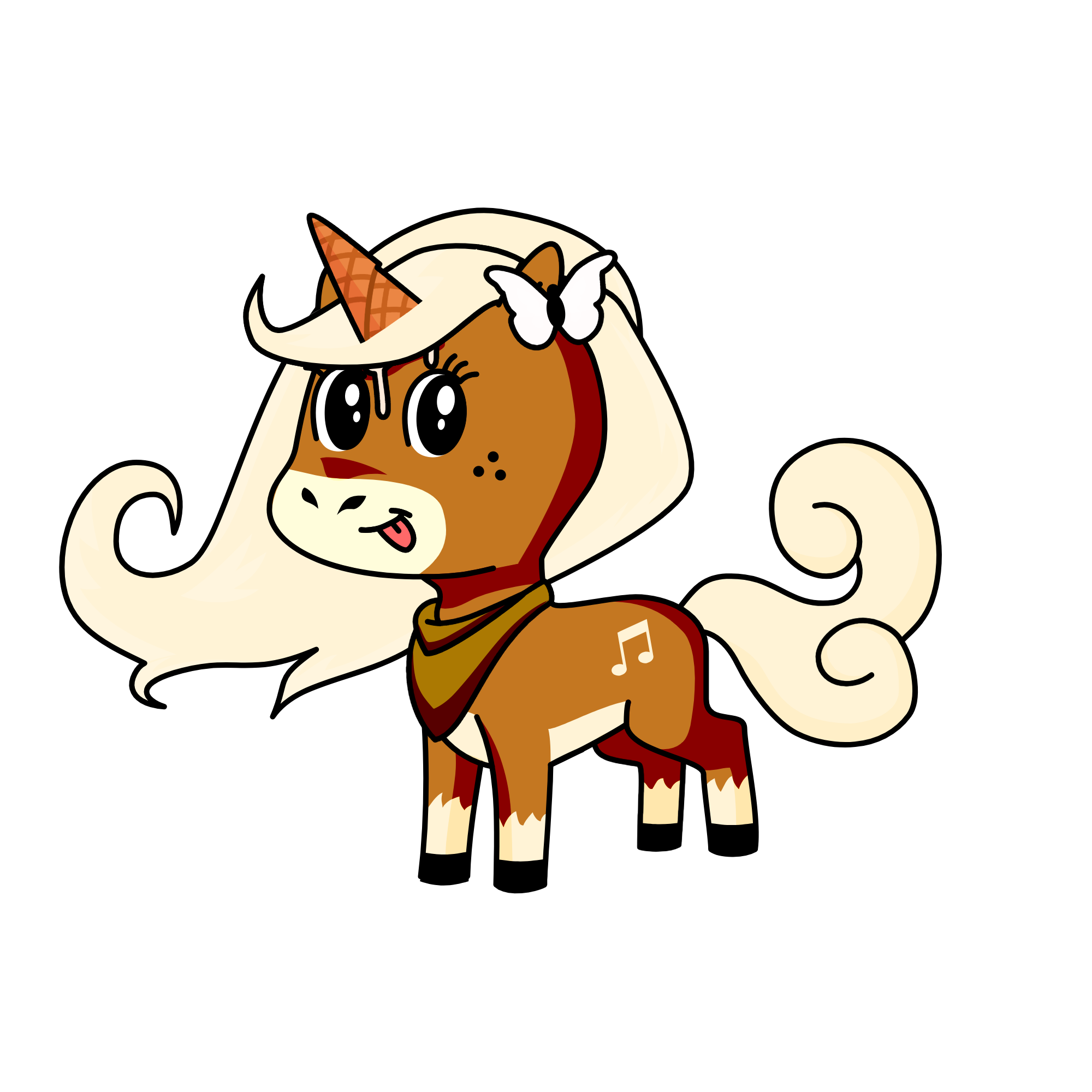 Vanila , the unicorn