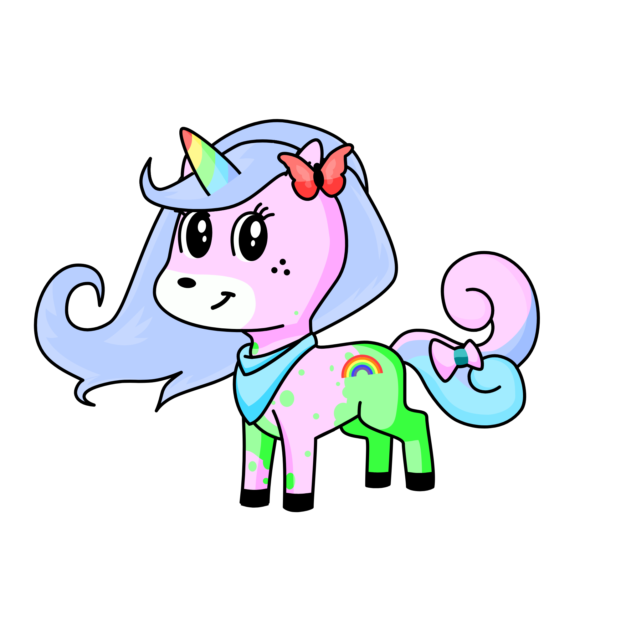 PASTELITO, the unicorn