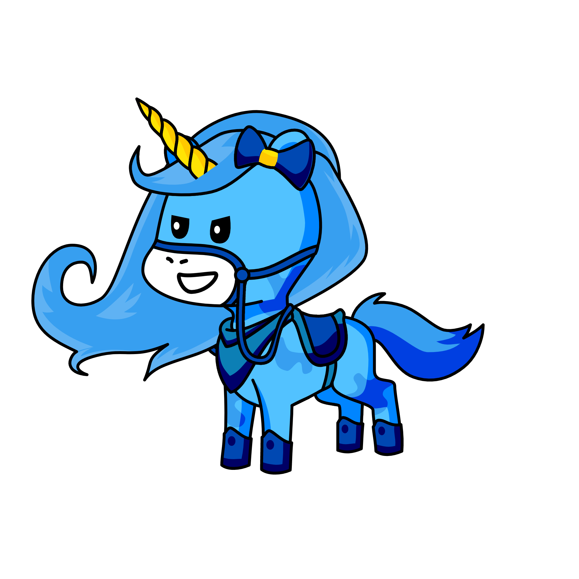 Sky, the unicorn