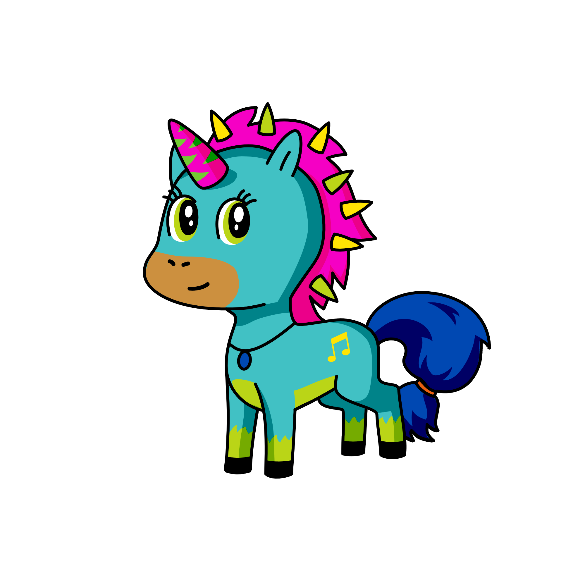 bao miky, the unicorn