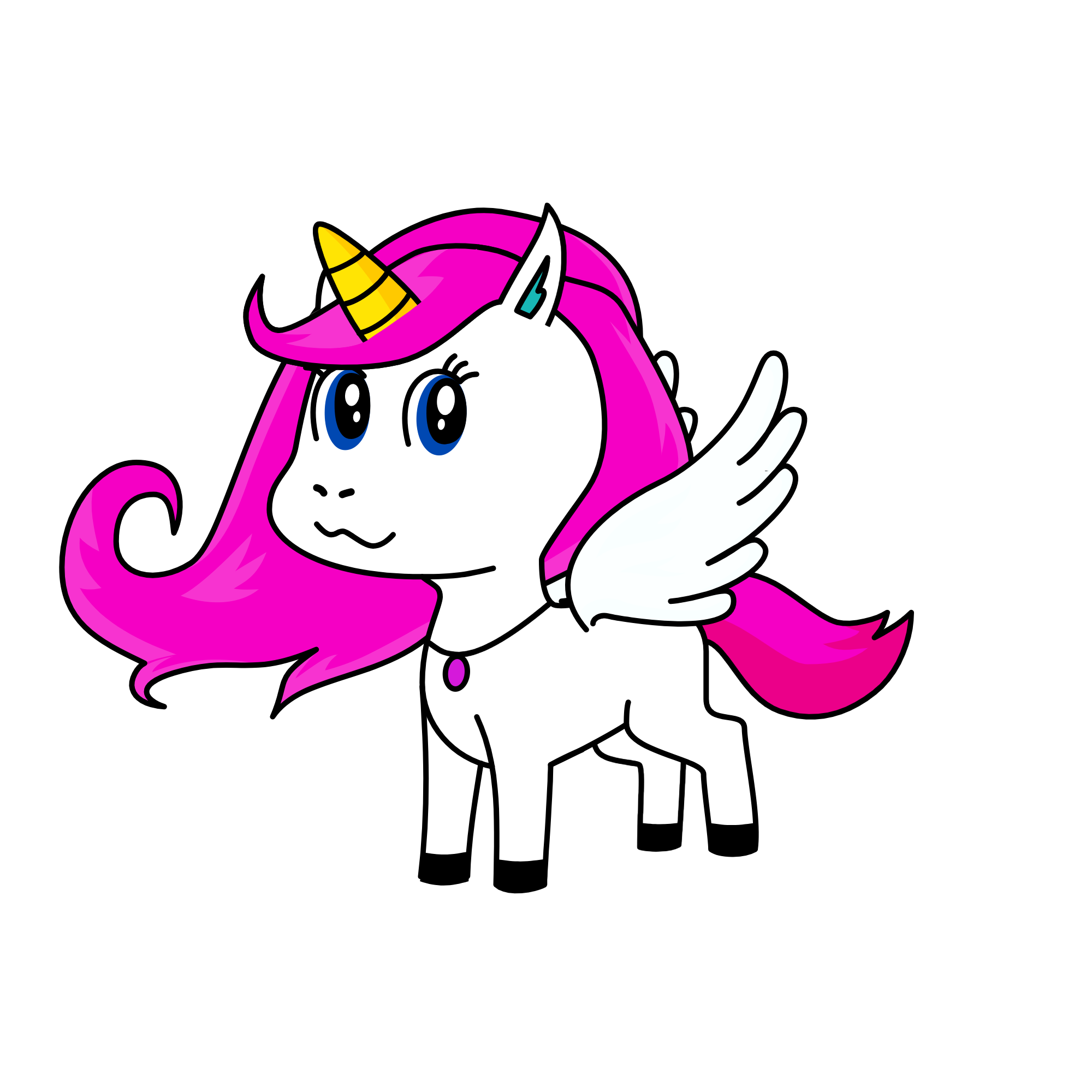 🦄🌈🍭🍬, the unicorn