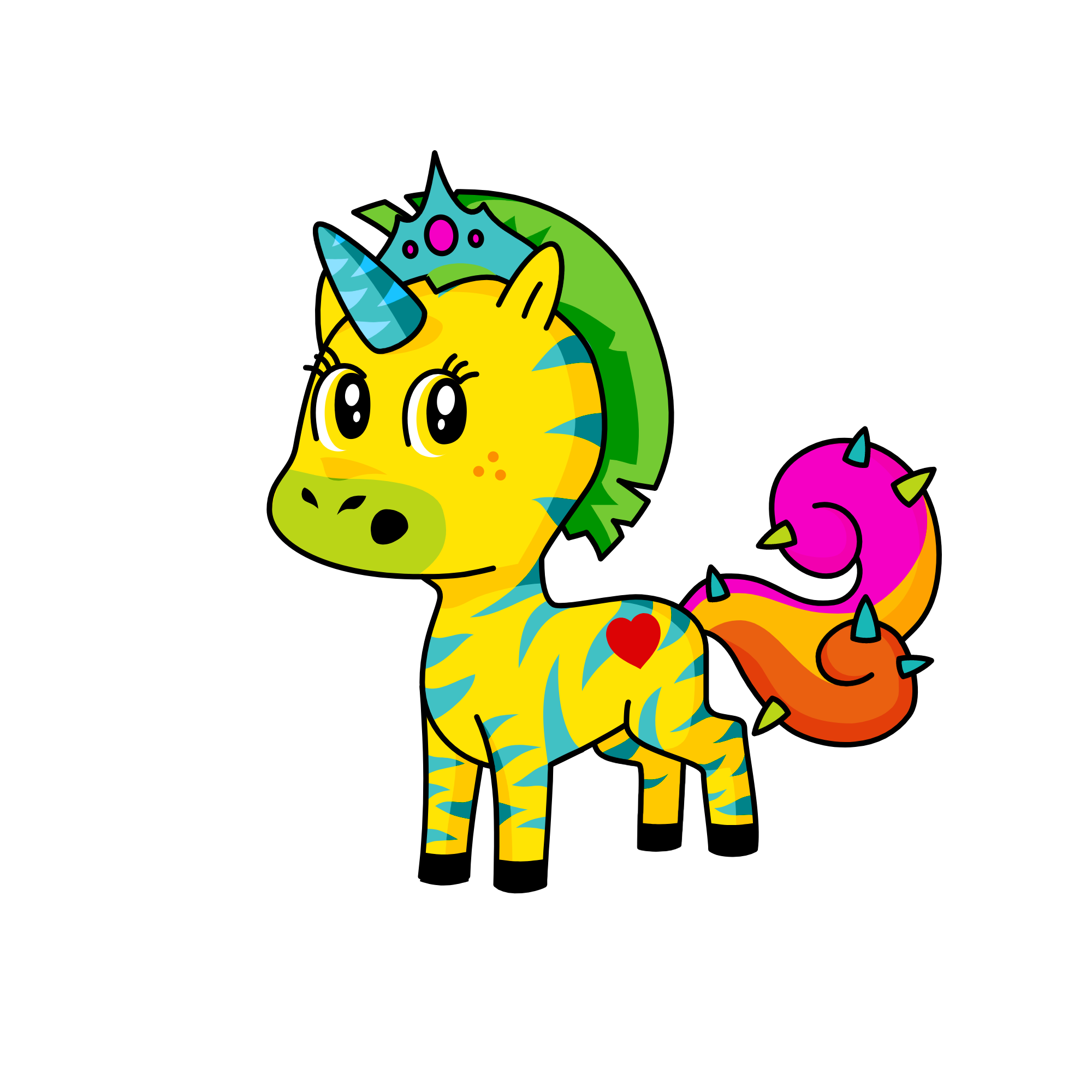 yay, the unicorn