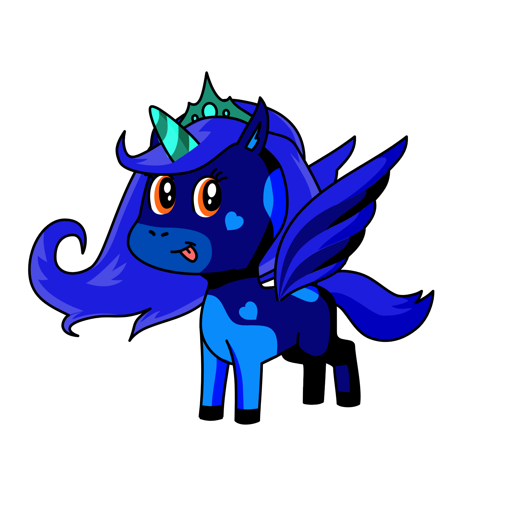 Mango, the unicorn