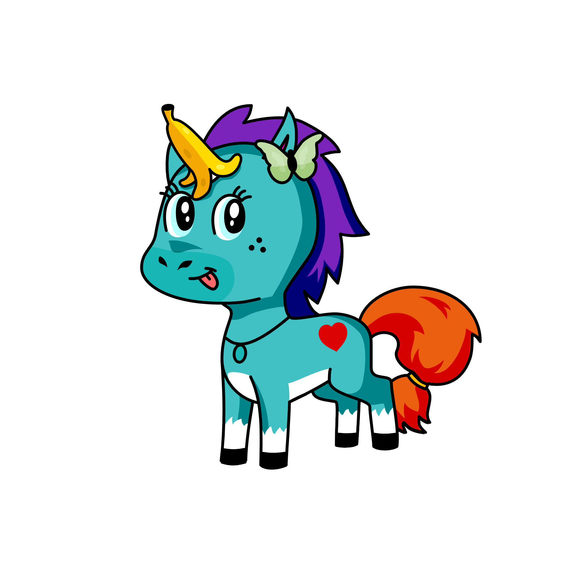 lovecornbutterfly, the unicorn