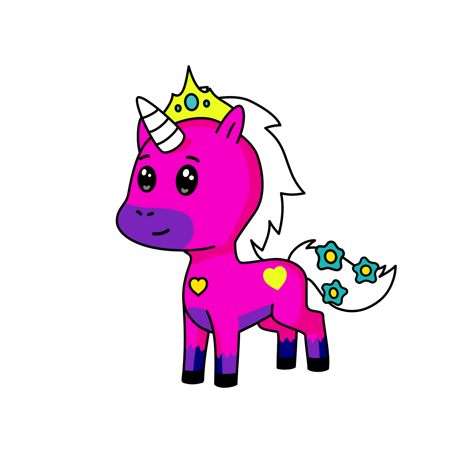 ill be ur 1 up grl, the unicorn