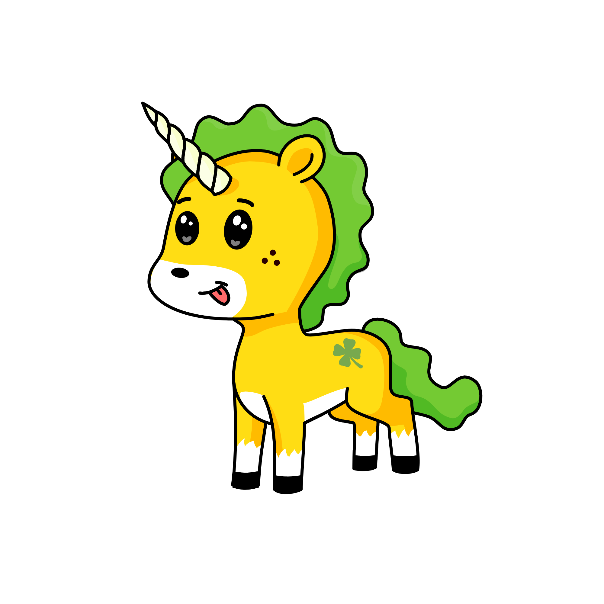 sponge bob, the unicorn