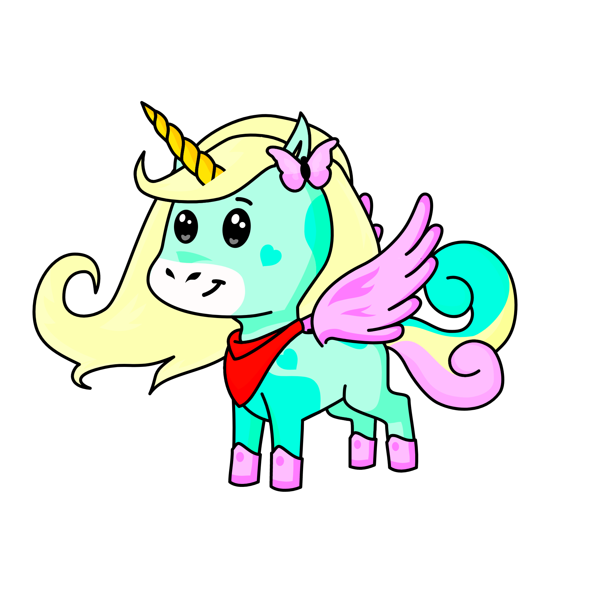 Paralina, the unicorn
