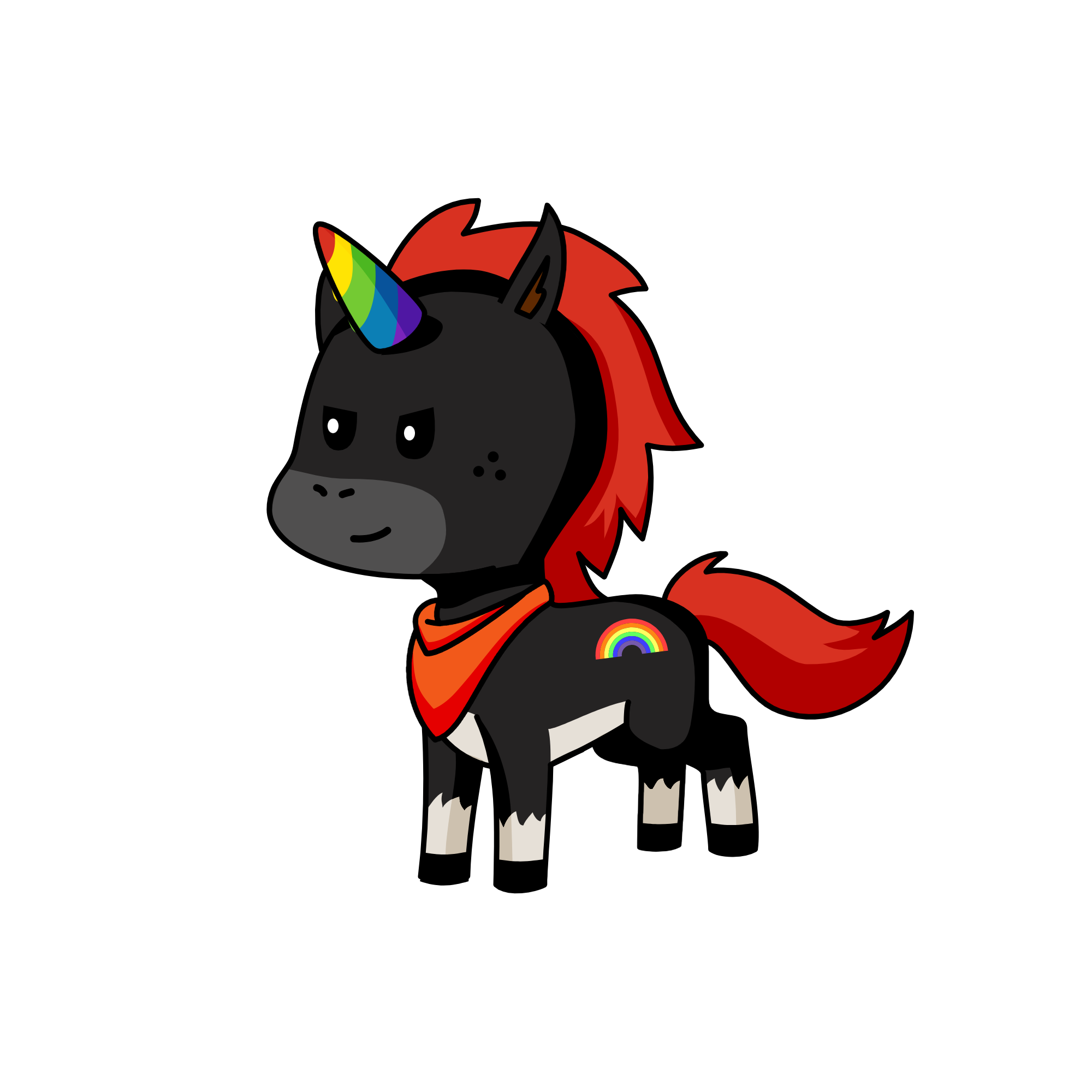 Darkdew, the unicorn