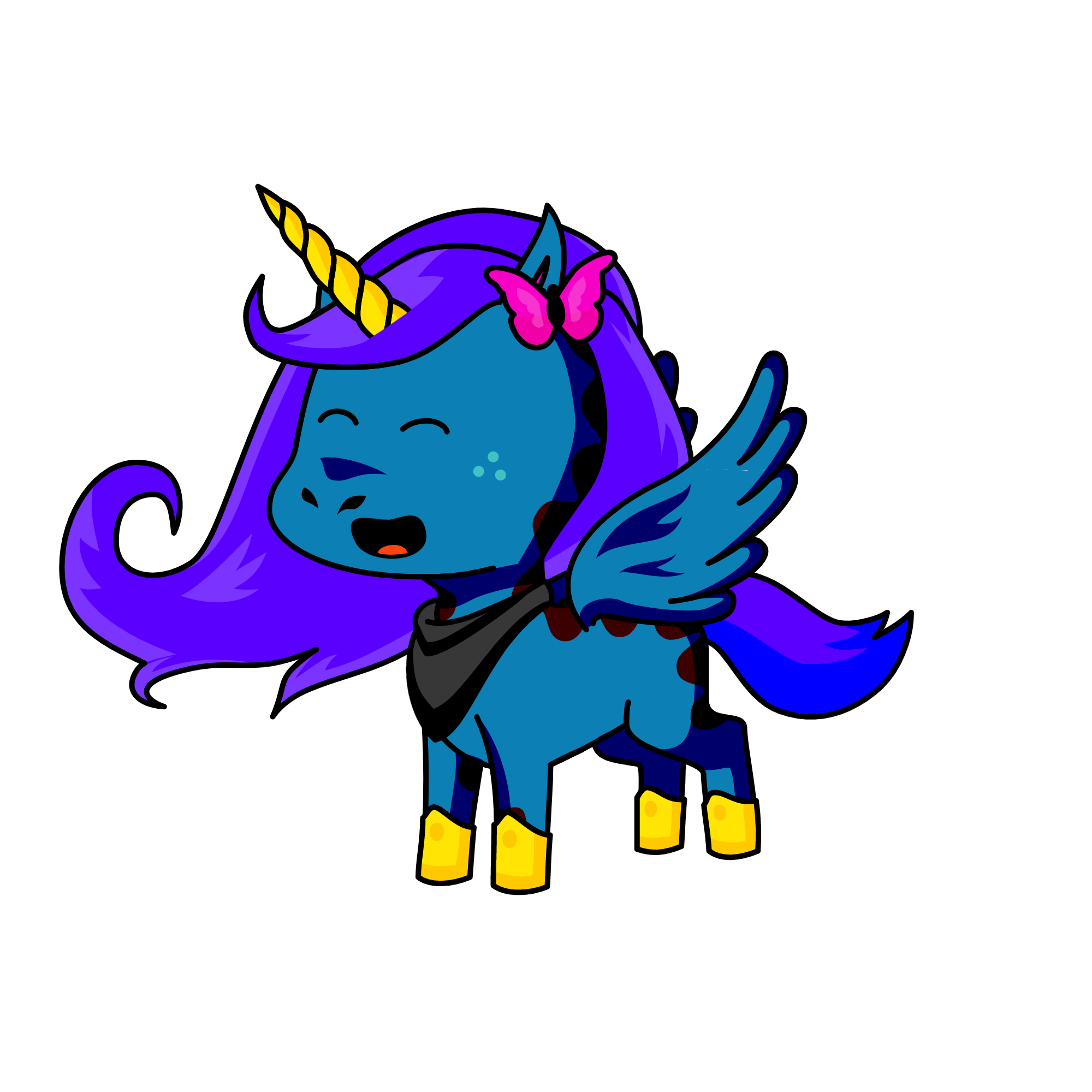 Starshadow, the unicorn