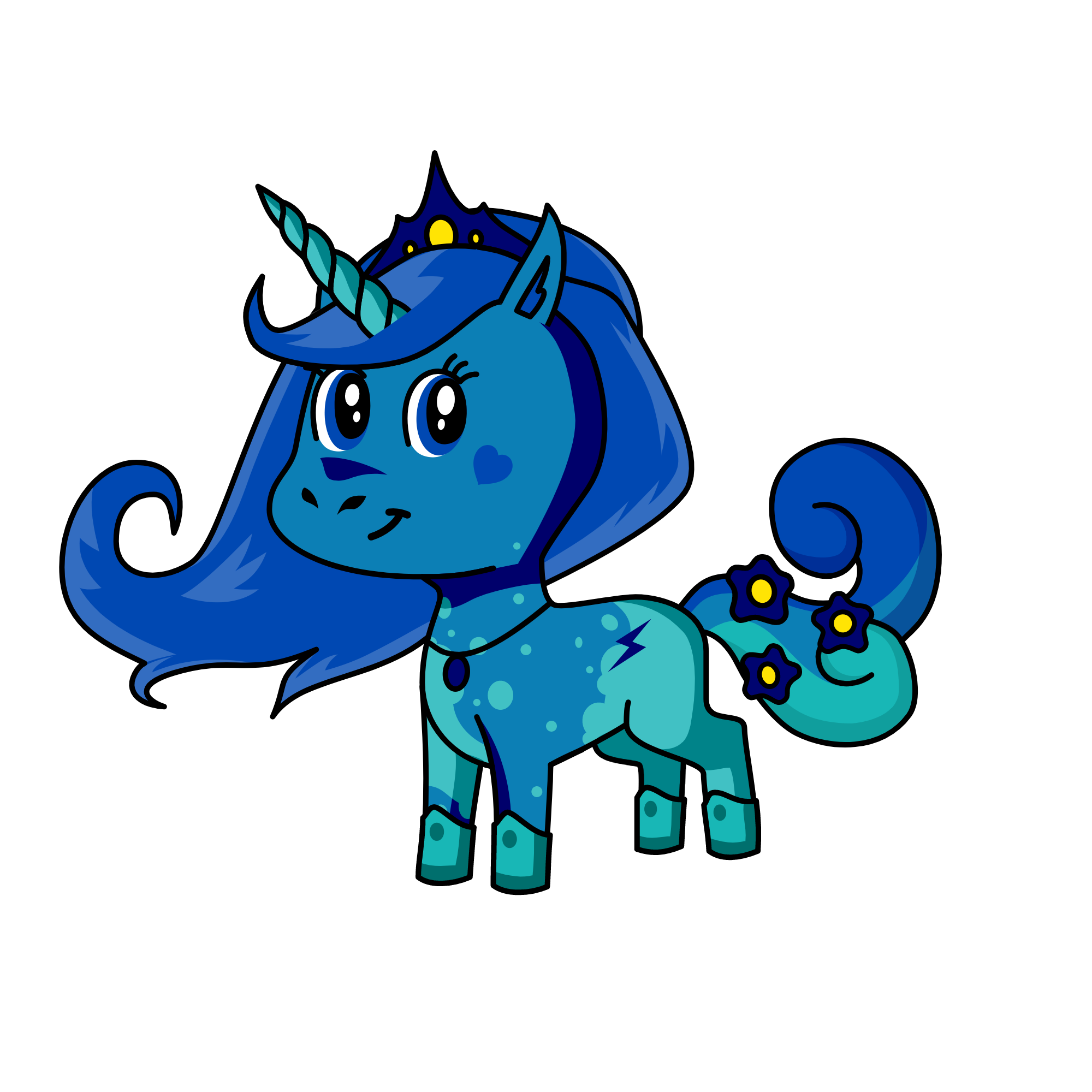 luna, the unicorn