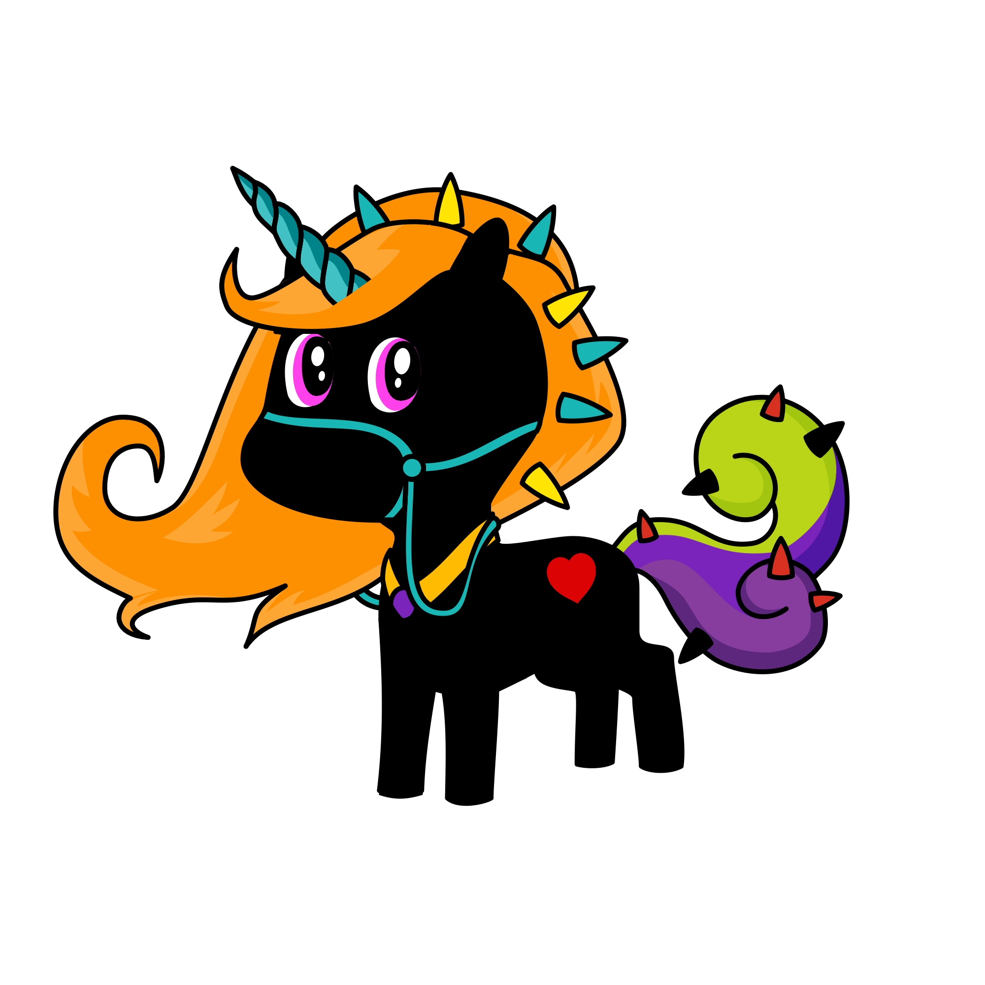 Fina, the unicorn