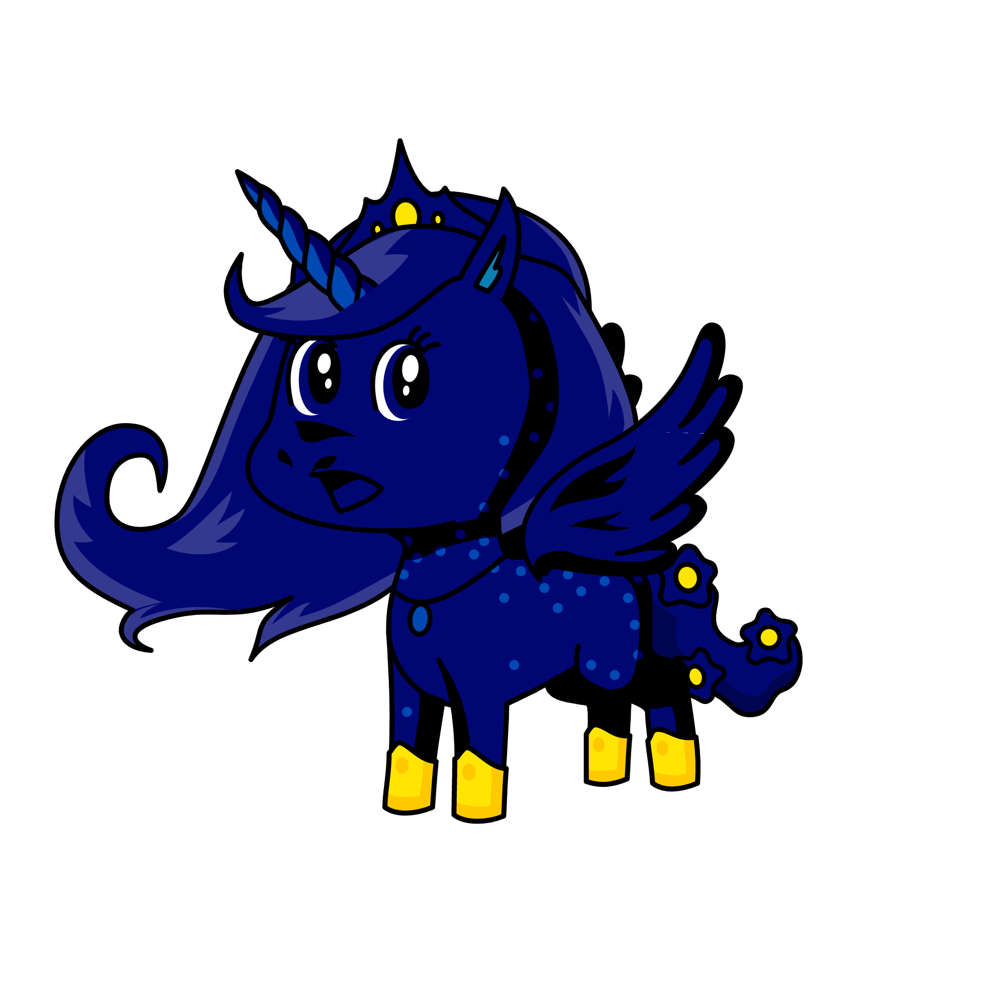 princess luna, the unicorn