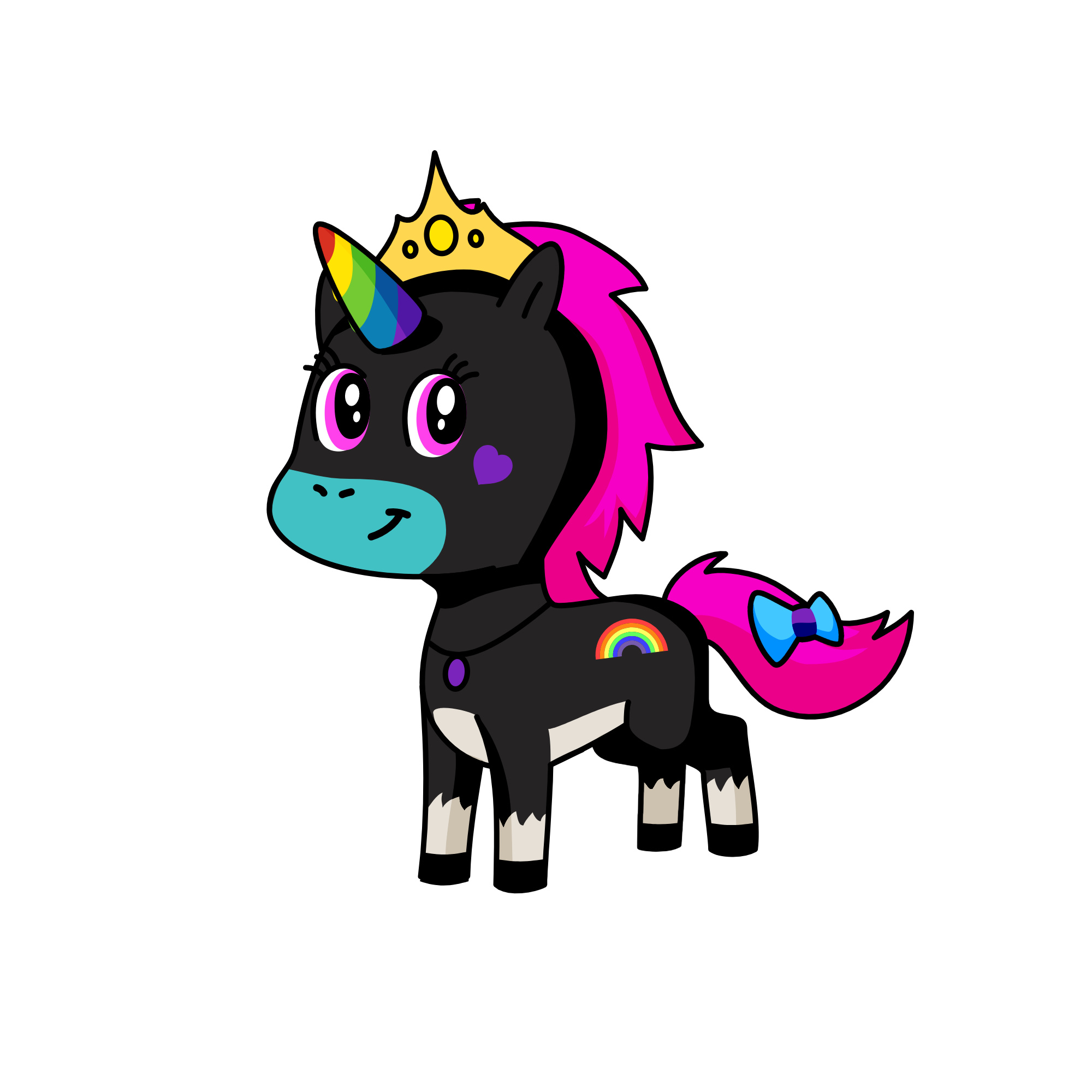 Luna, the unicorn