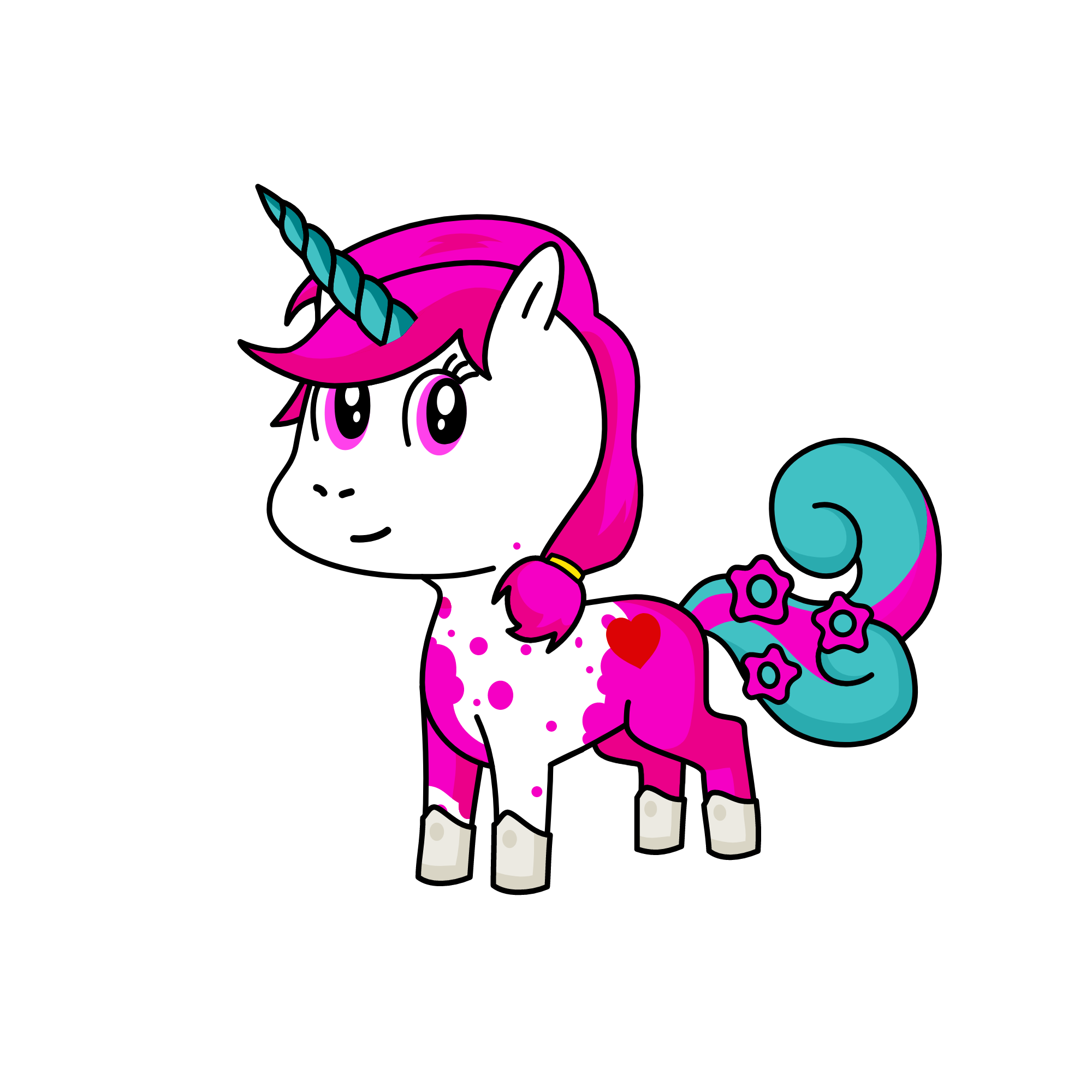 알롱이, the unicorn