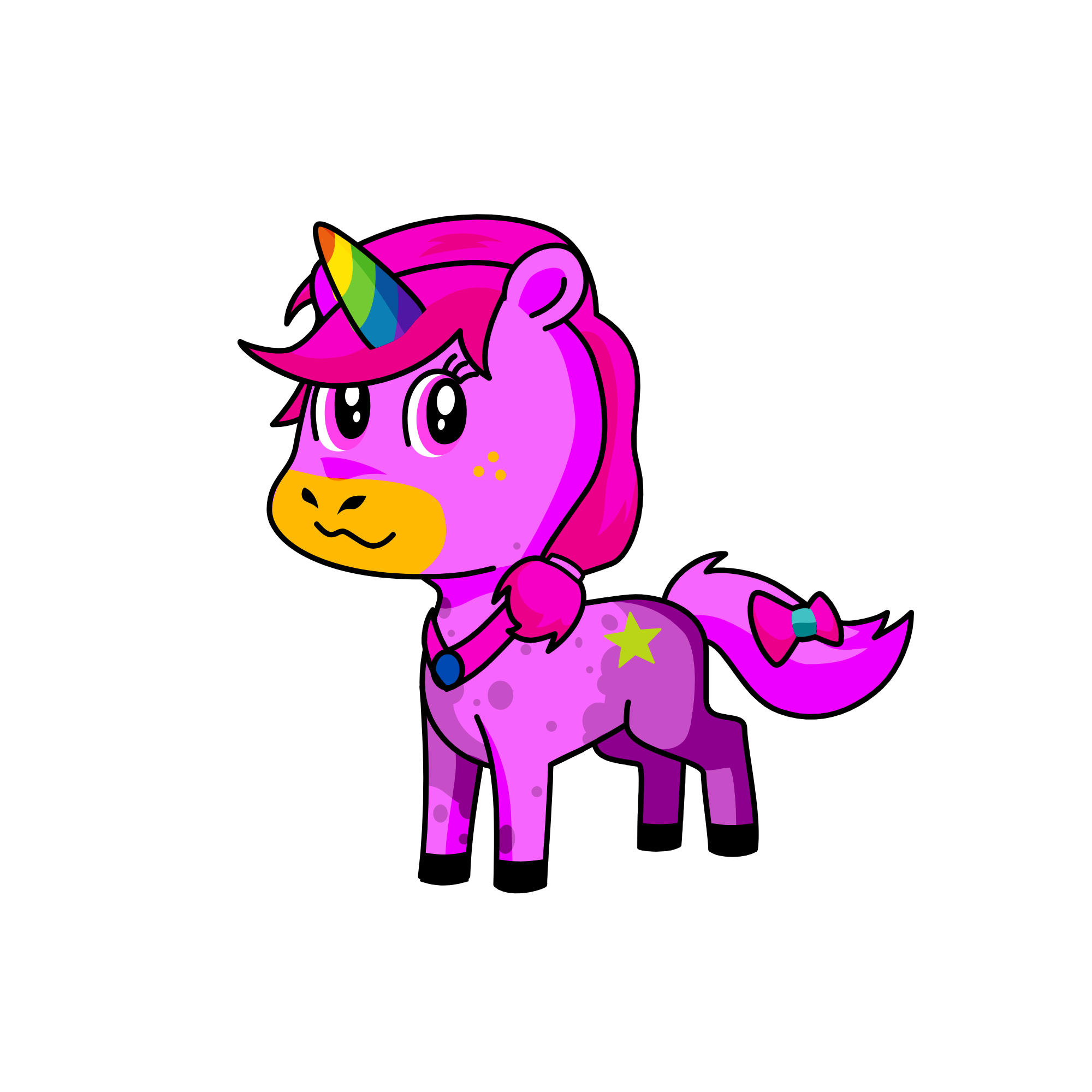 딸롱이, the unicorn