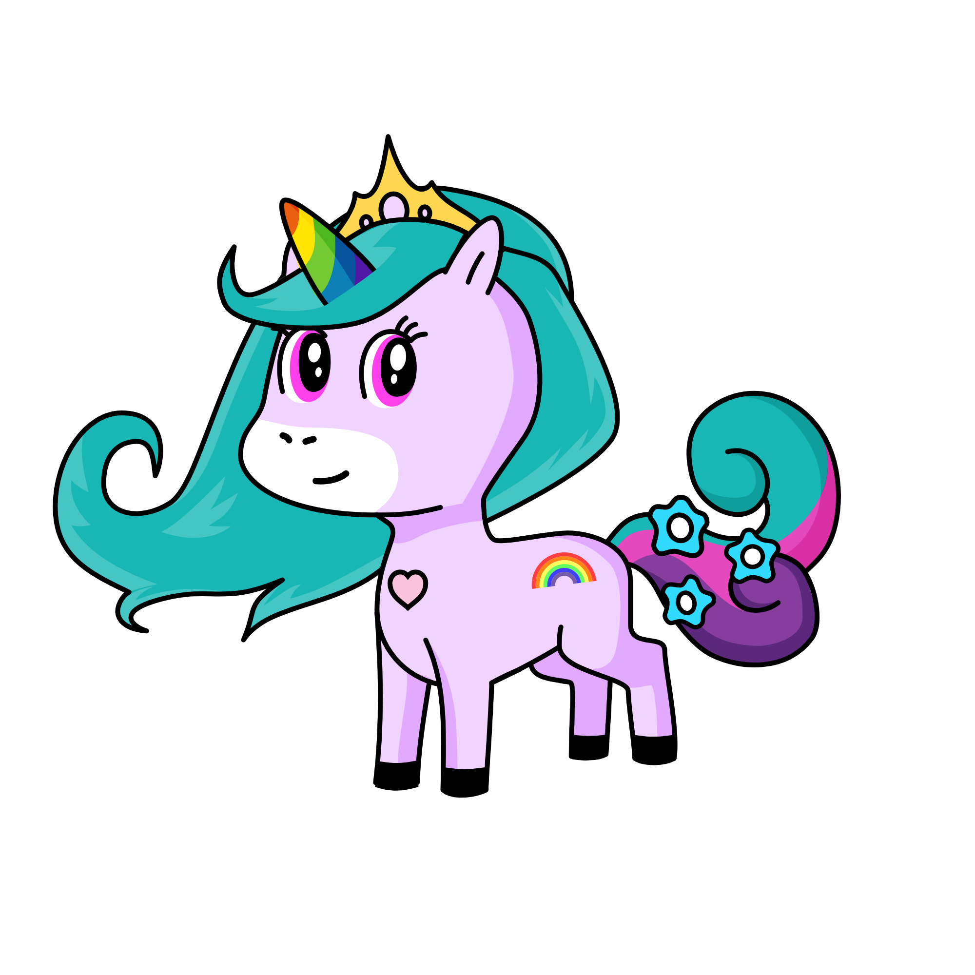sparkles, the unicorn