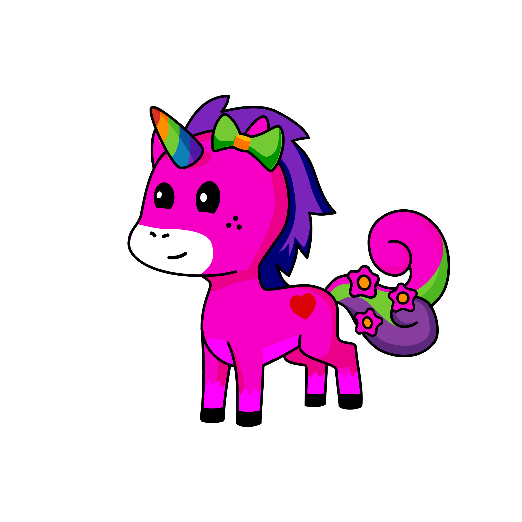 calie, the unicorn