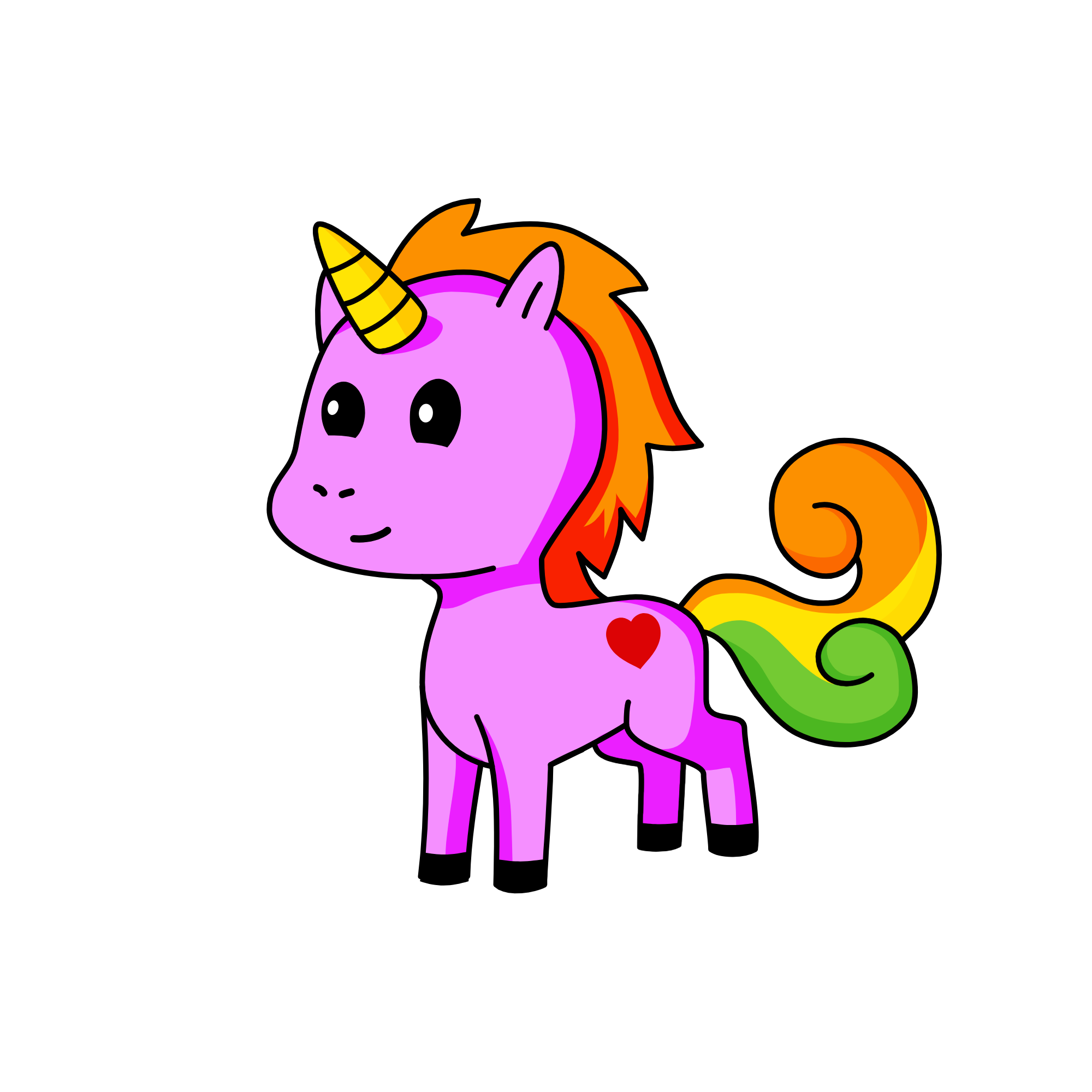 Cornify, the unicorn