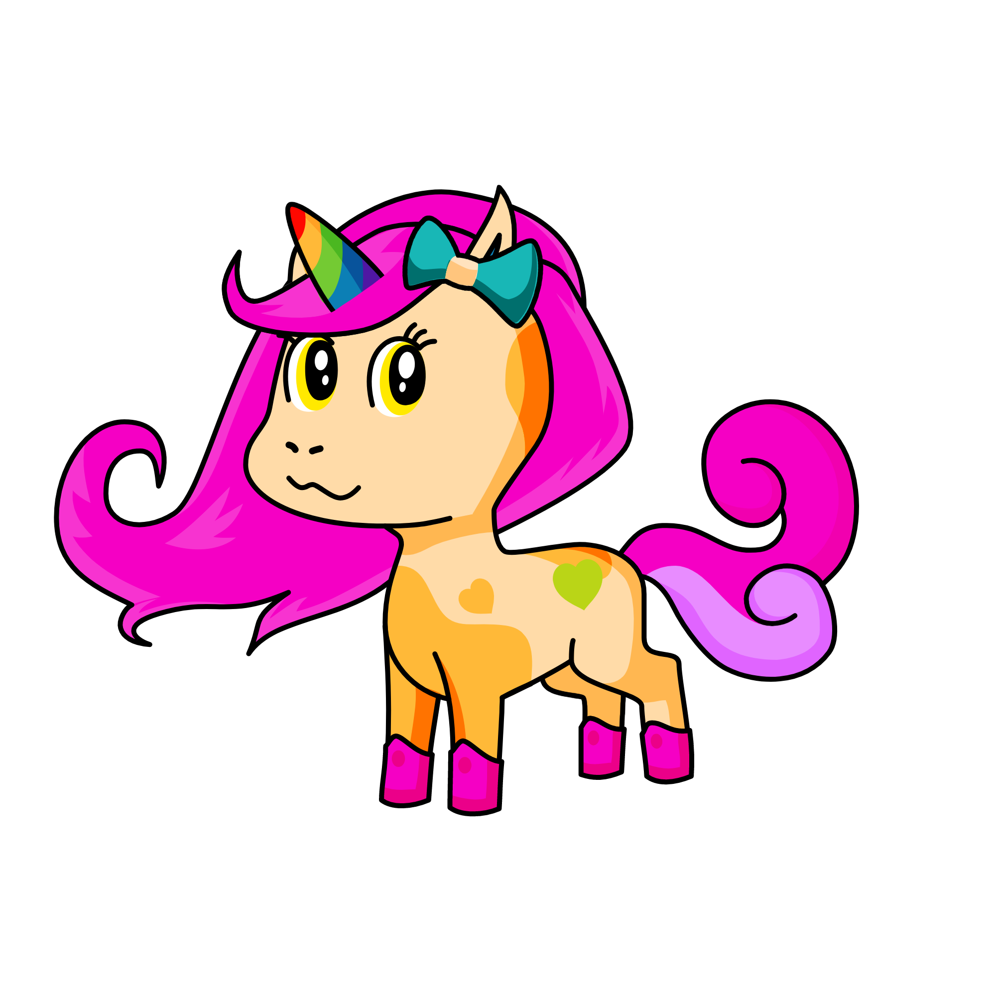 pinkie, the unicorn