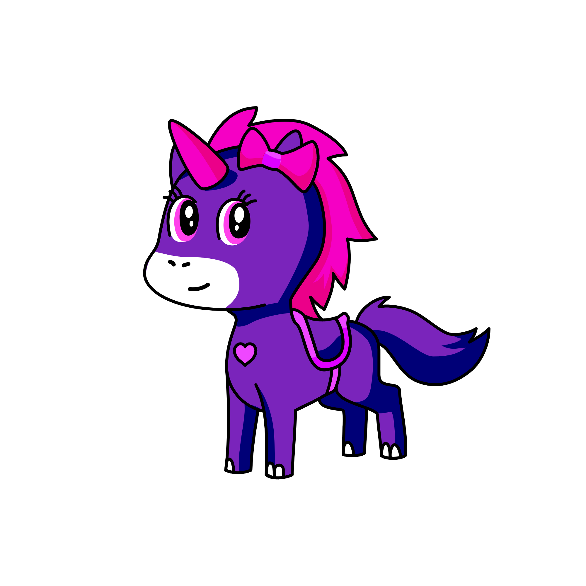 Hissy 🦄, the unicorn