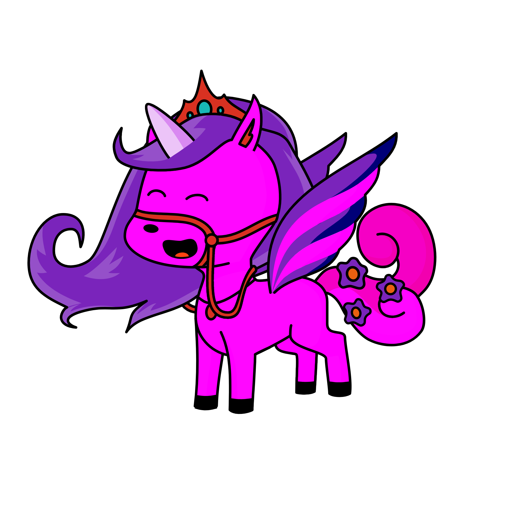 pinky, the unicorn