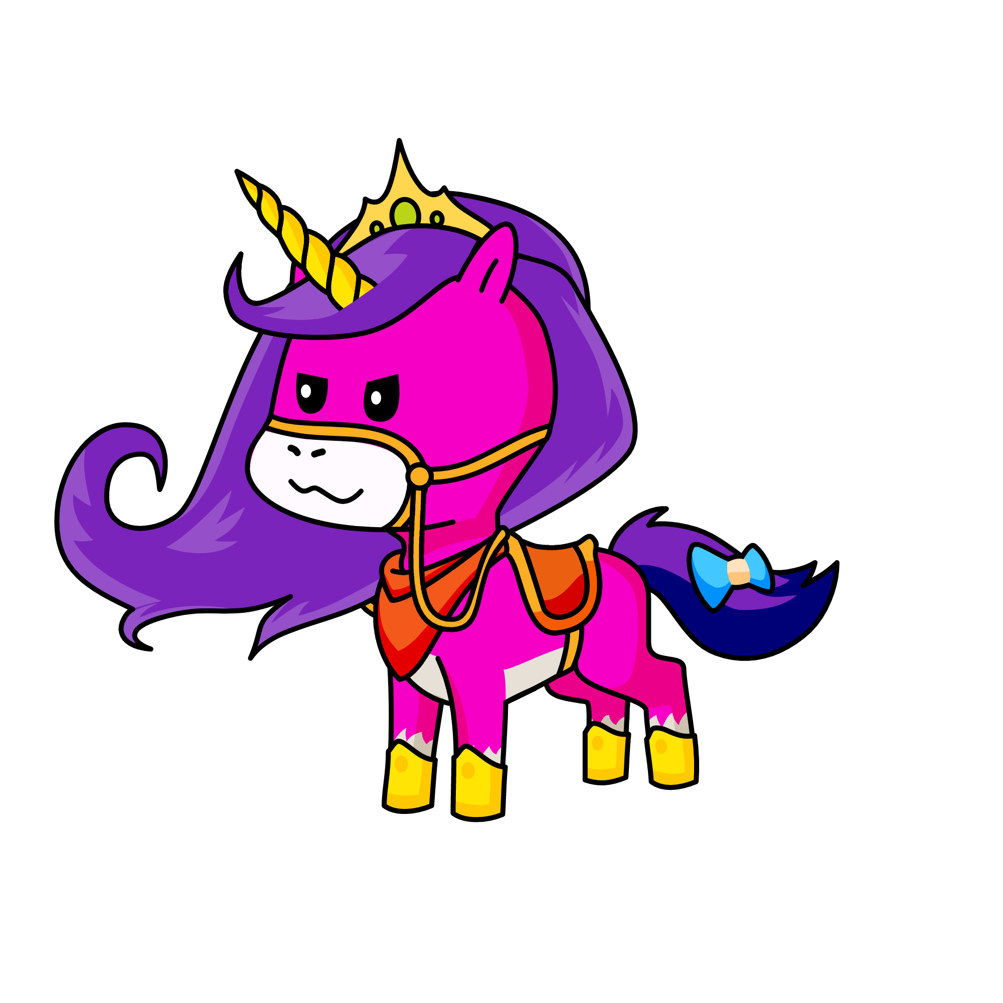 SANDY, the unicorn