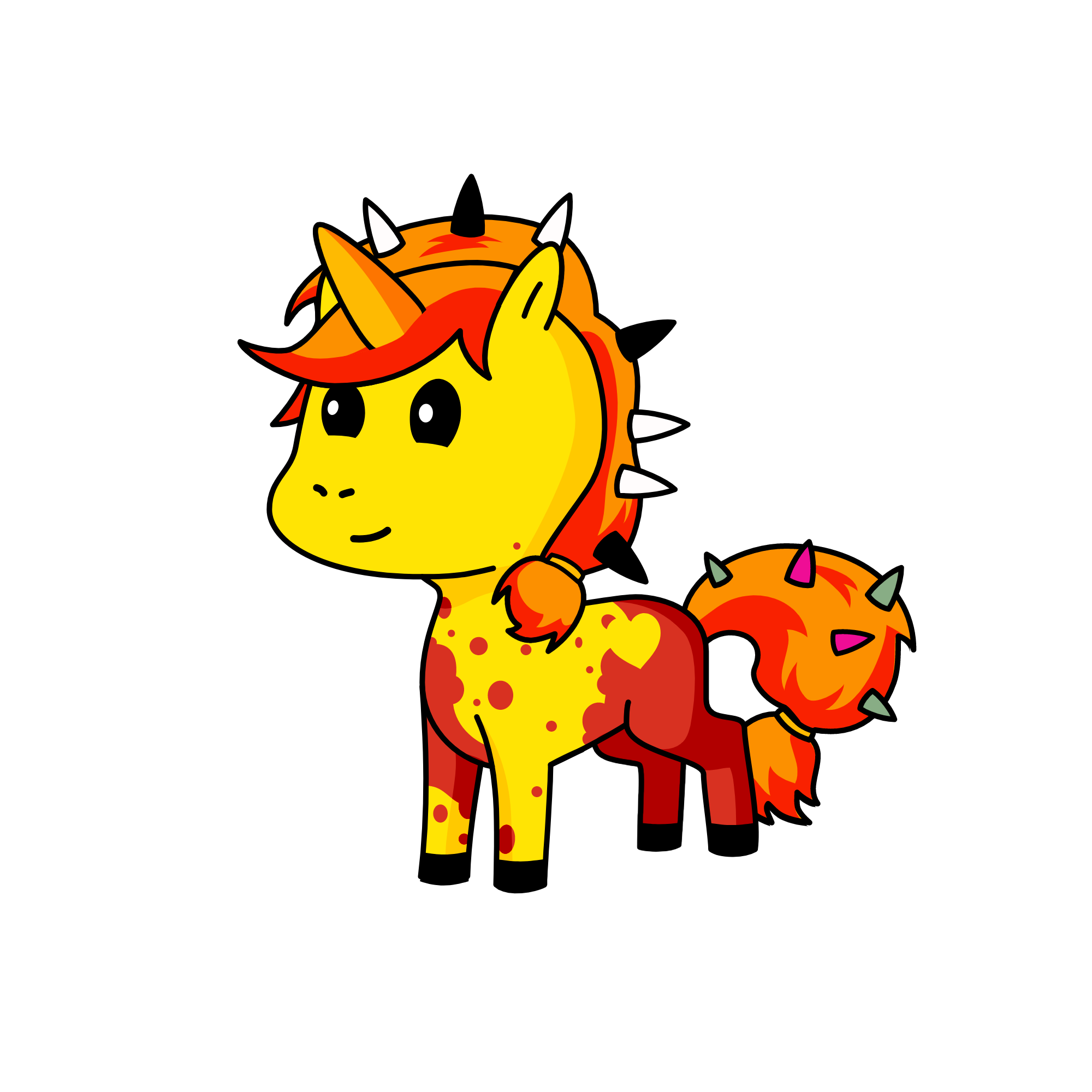 a s d f g h j k l, the unicorn