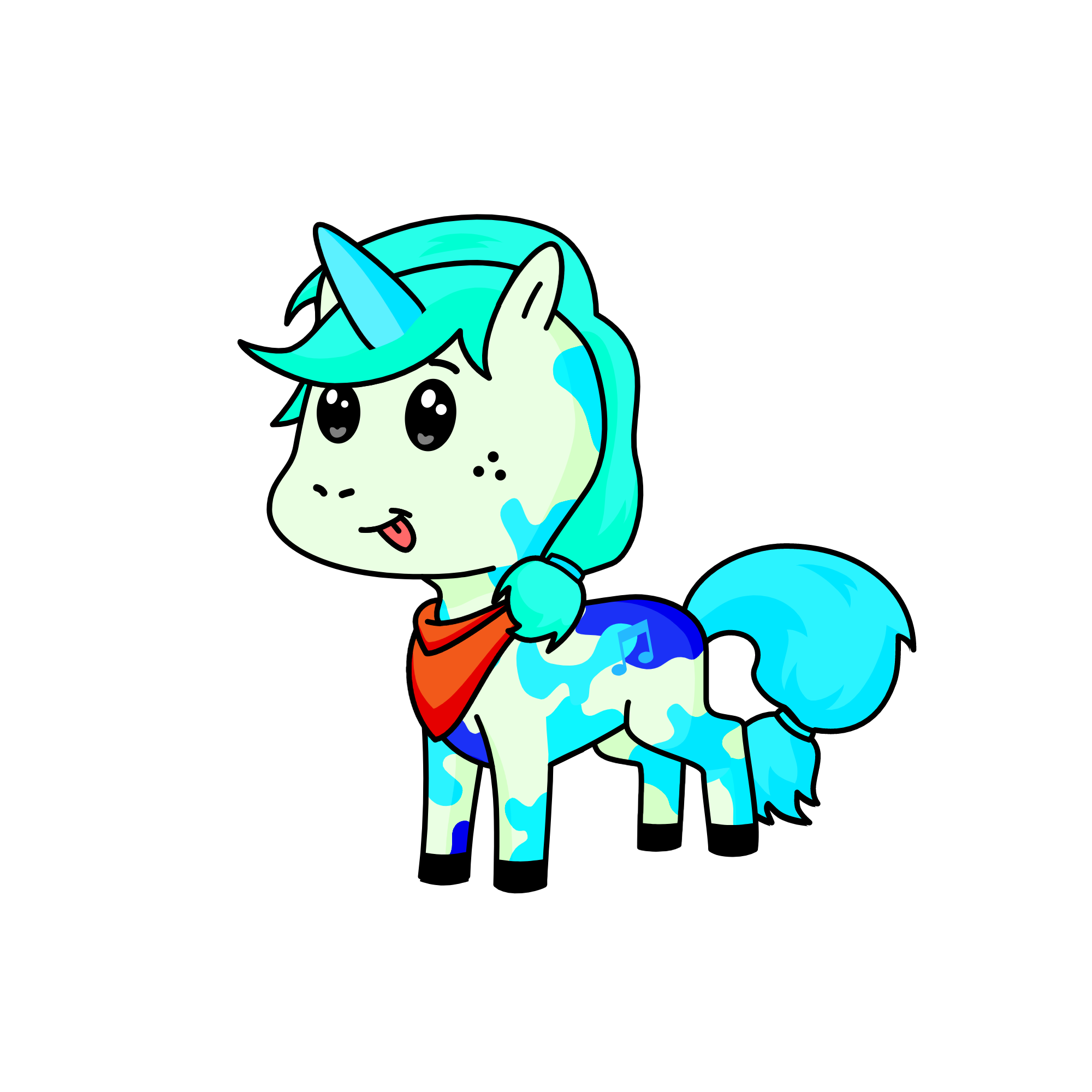 magic, the unicorn