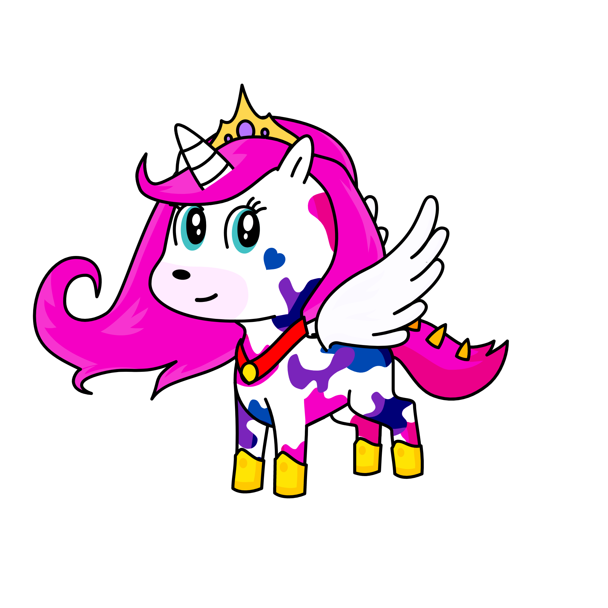 poilfglhltunr, the unicorn