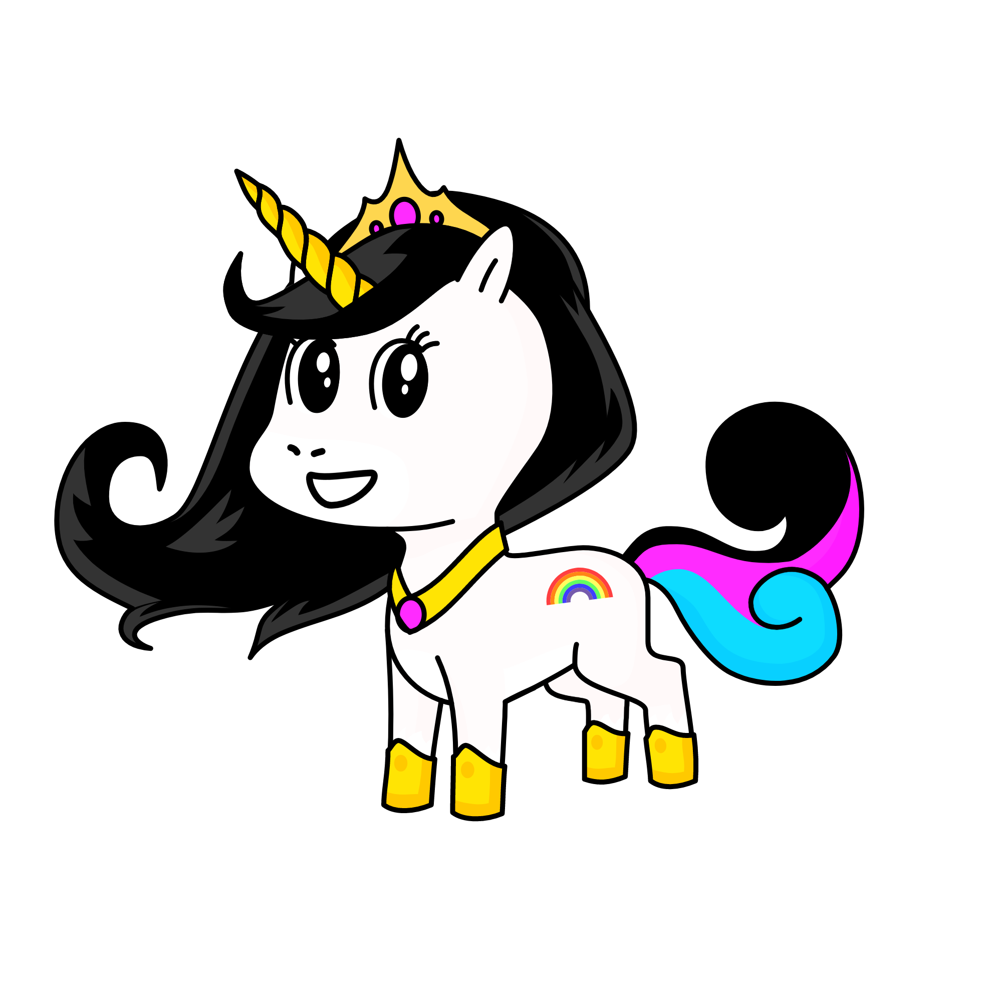 princess Brieanna, the unicorn