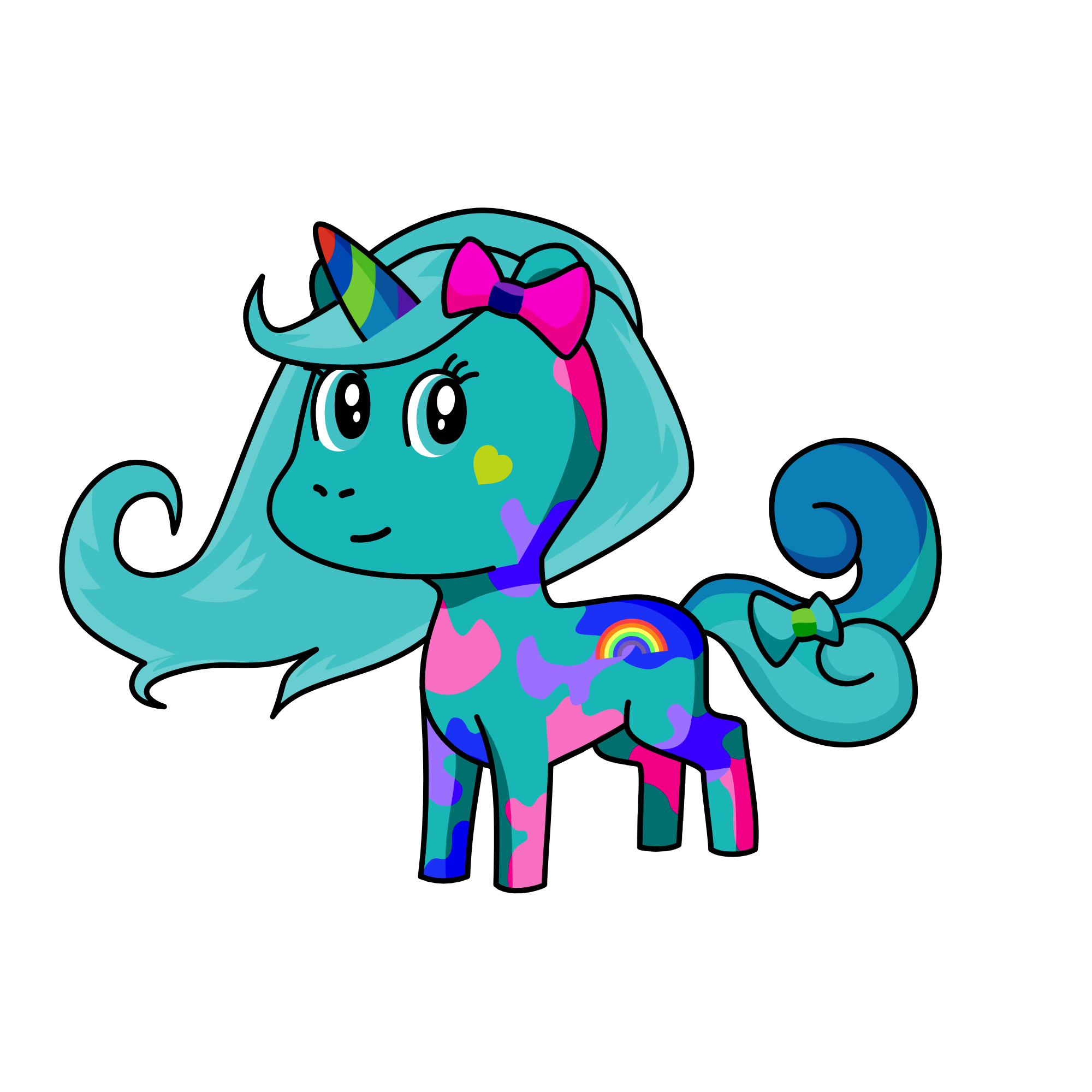smarty pants, the unicorn