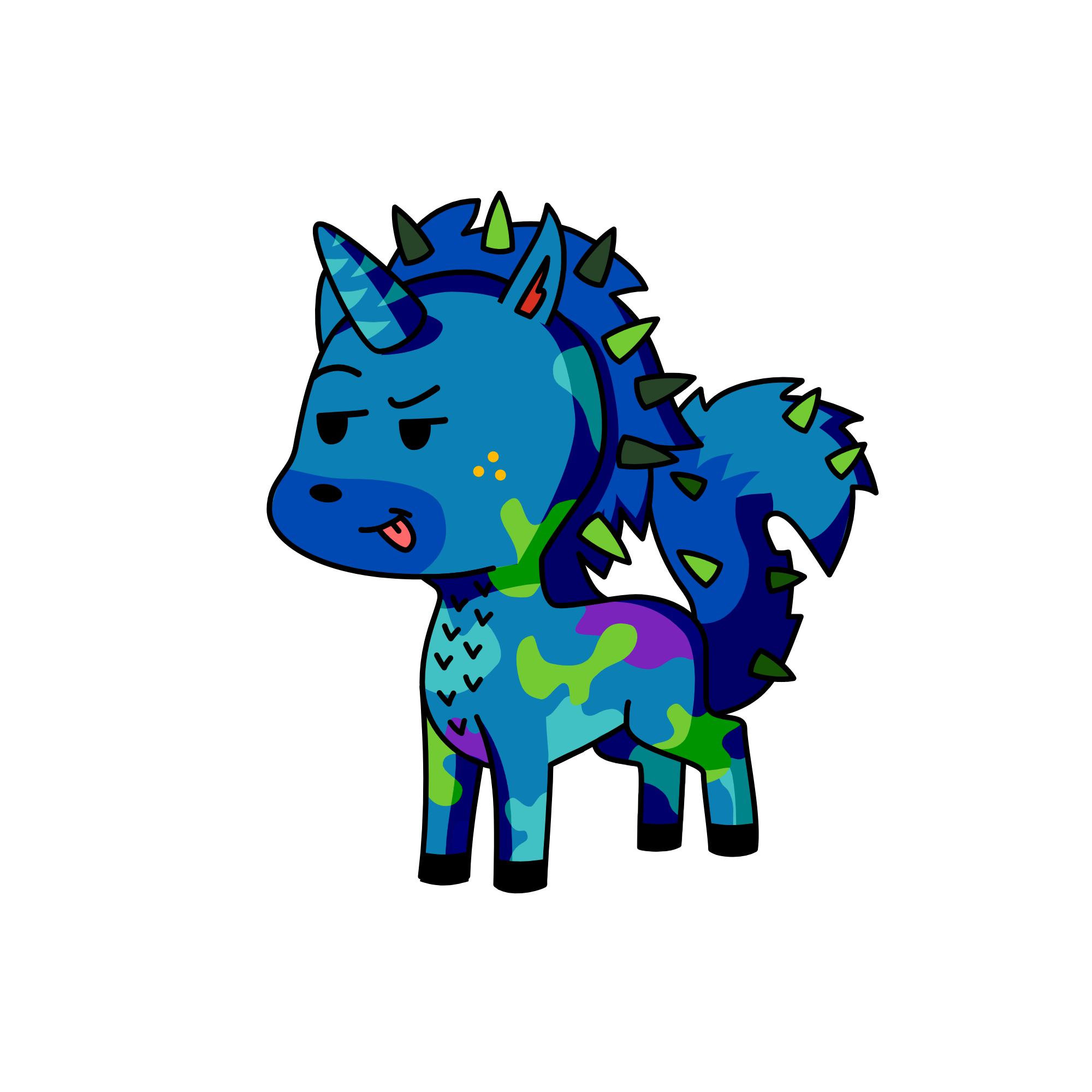 wolfy, the unicorn