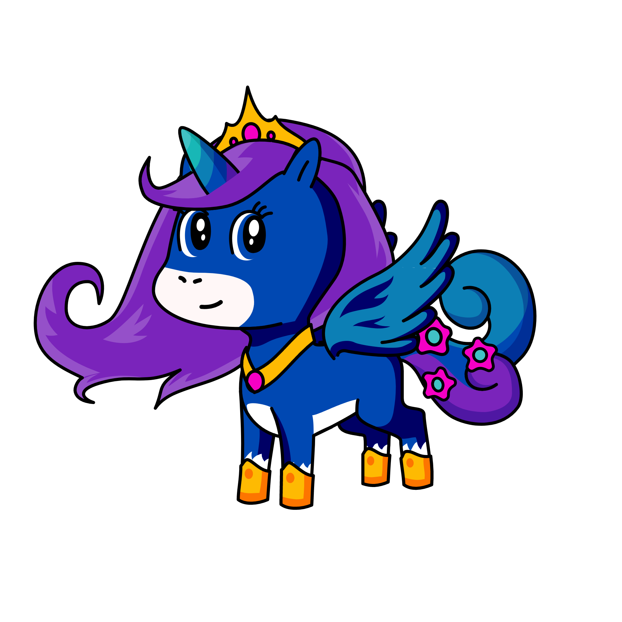 Luna, the unicorn
