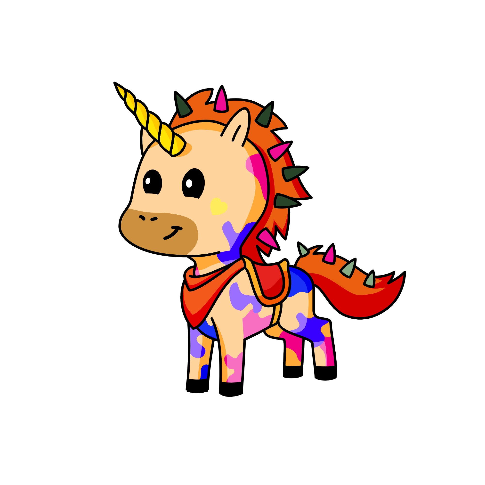 Rocky, the unicorn