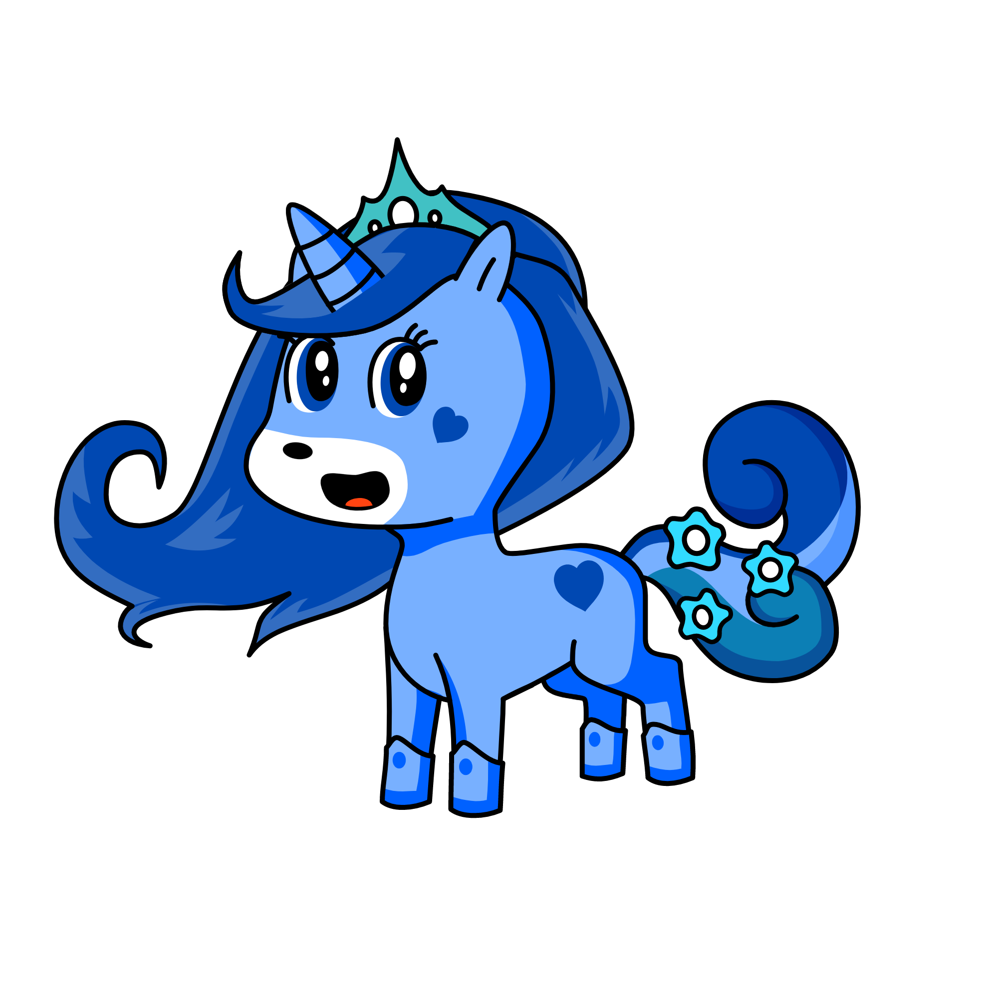 Princess ivy, the unicorn
