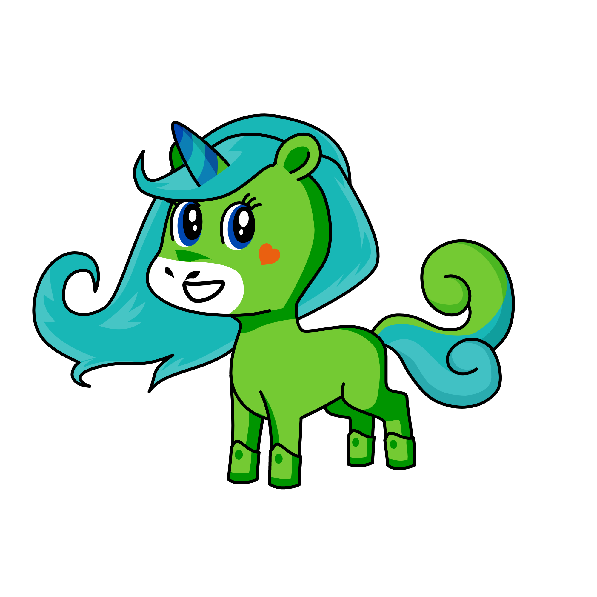 louvie, the unicorn