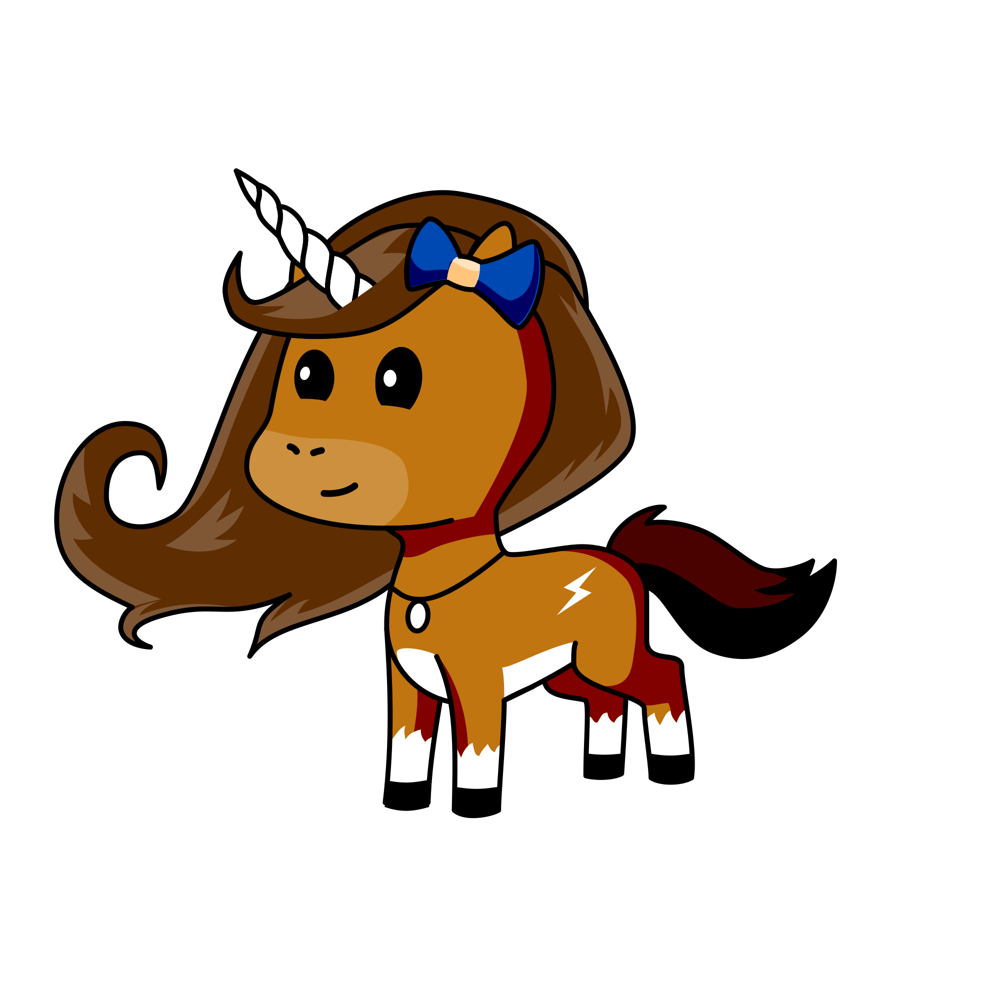 Night Shadow, the unicorn