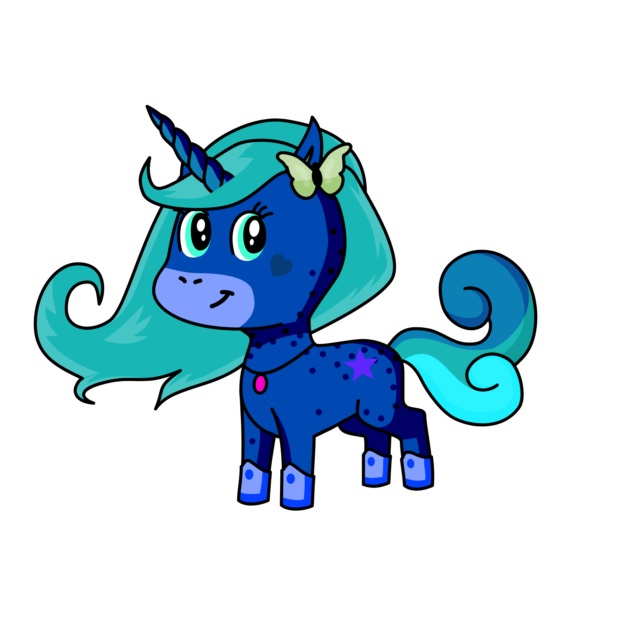 lilly, the unicorn