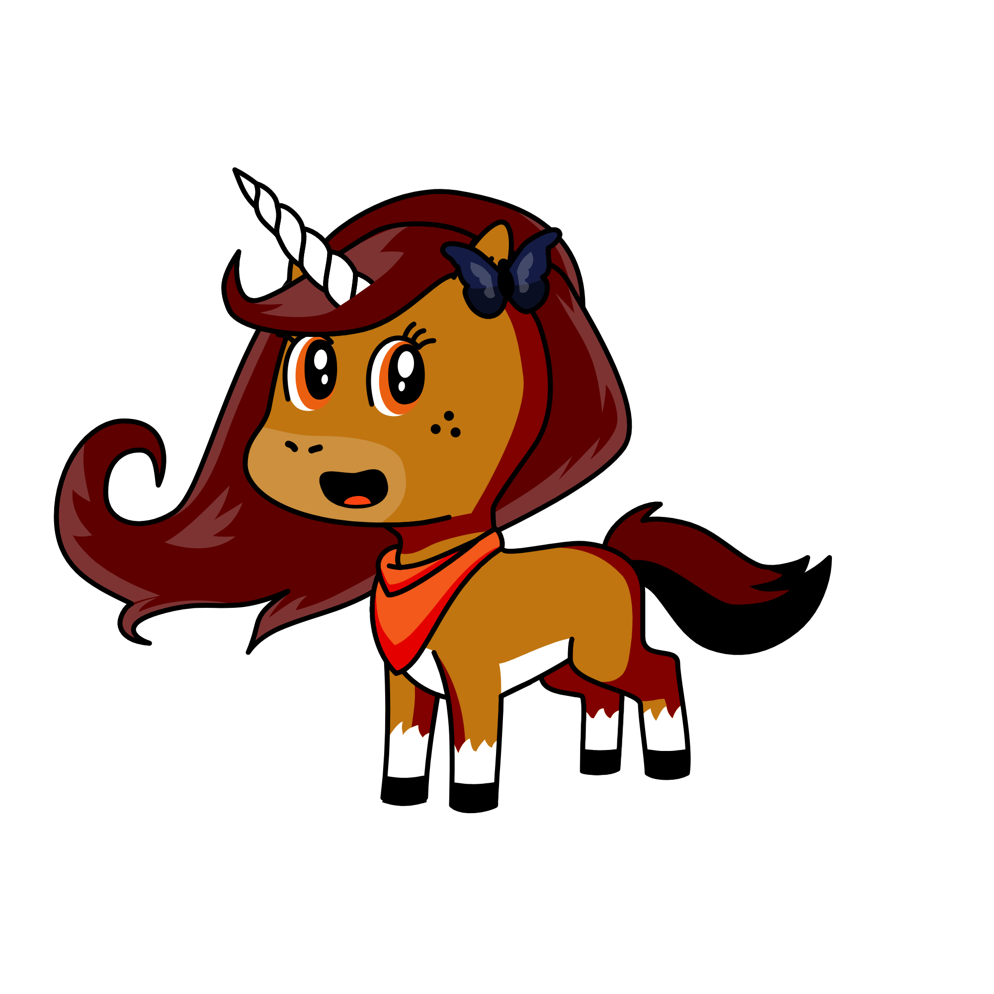 Lucky, the unicorn
