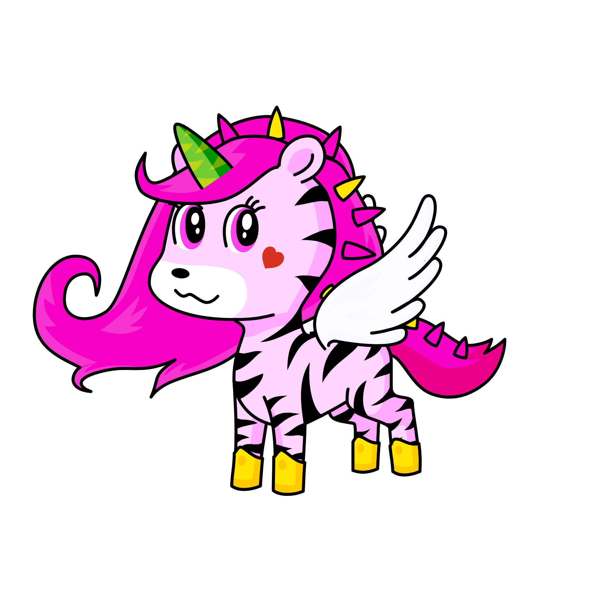 mi mi zoo, the unicorn