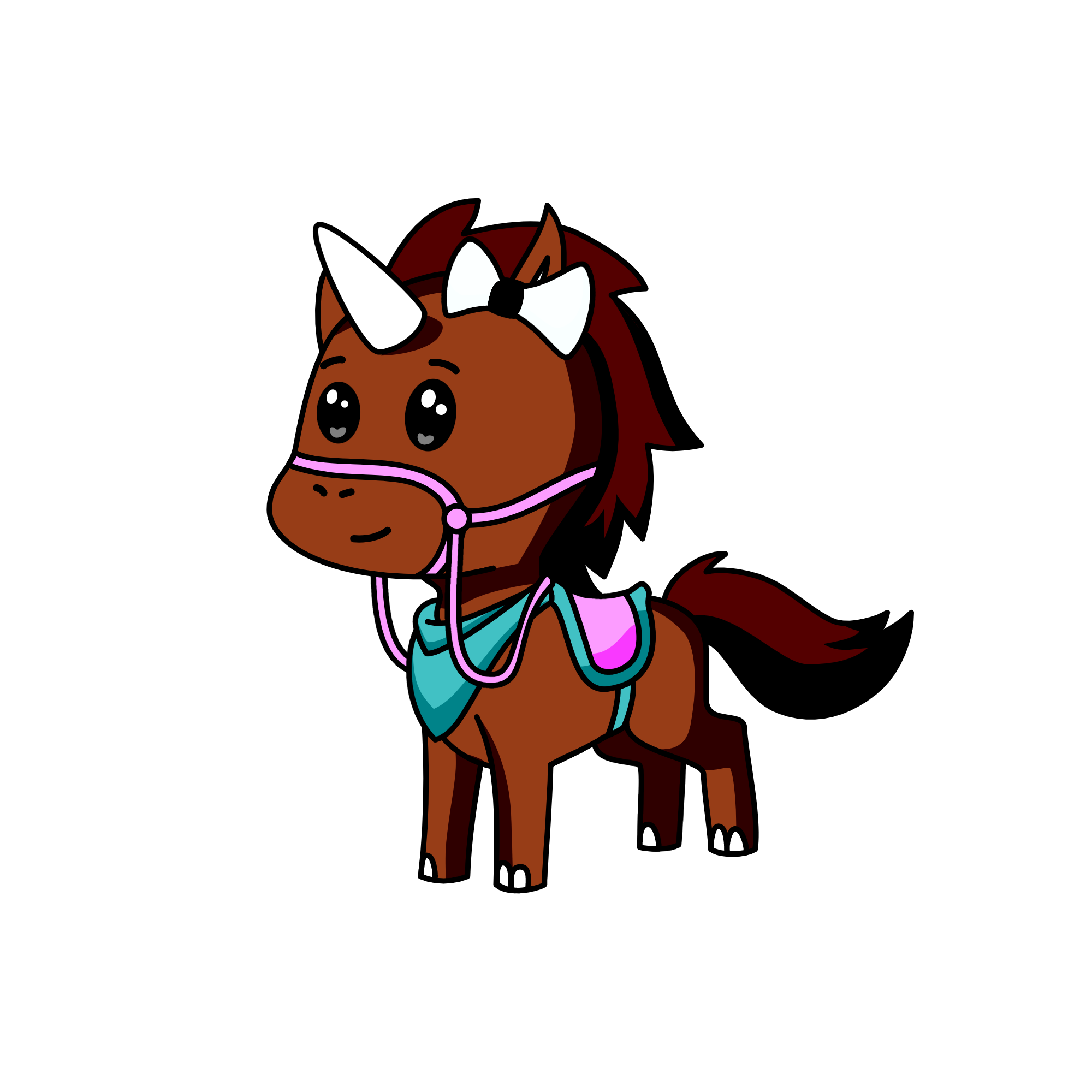 小黑, the unicorn