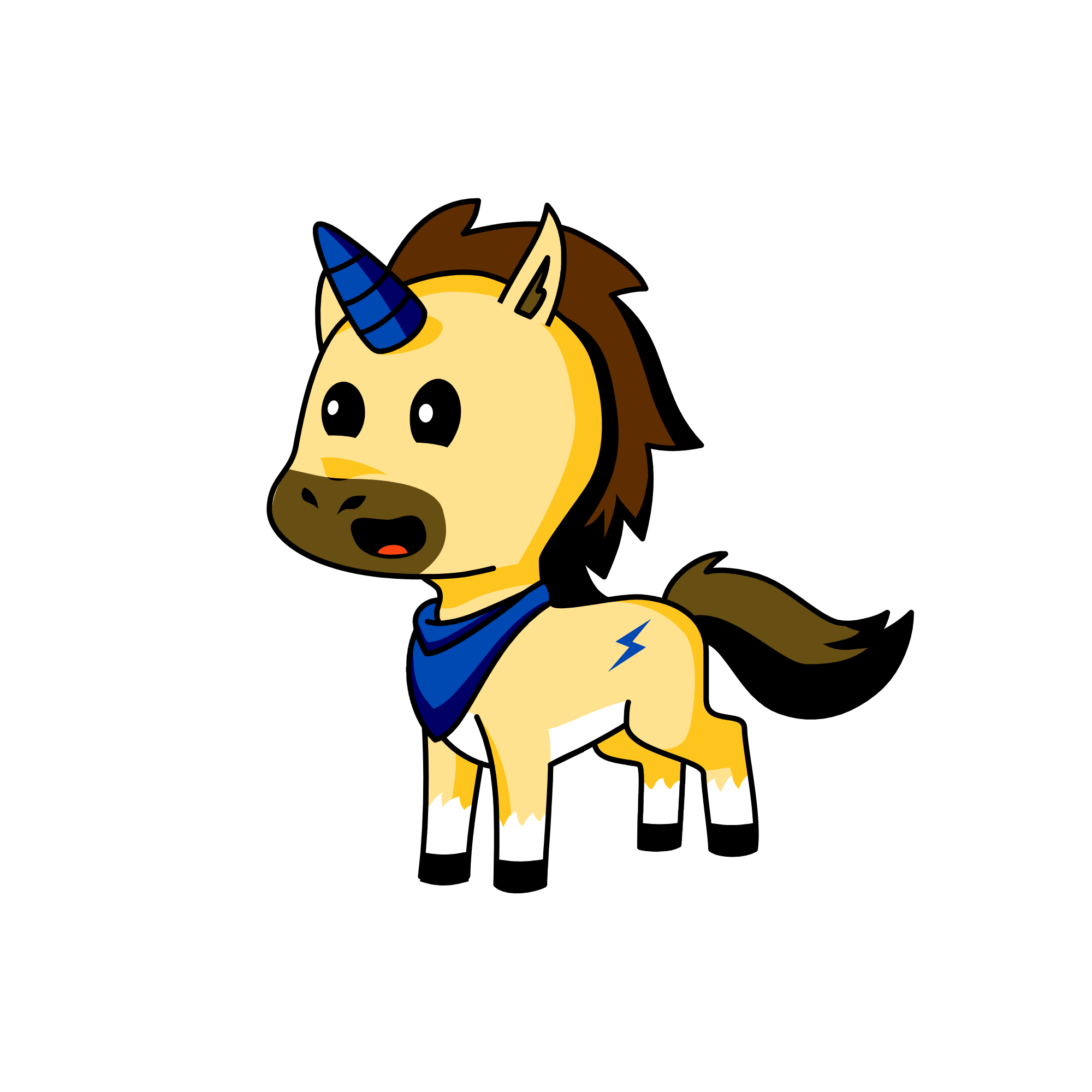 Bylie, the unicorn