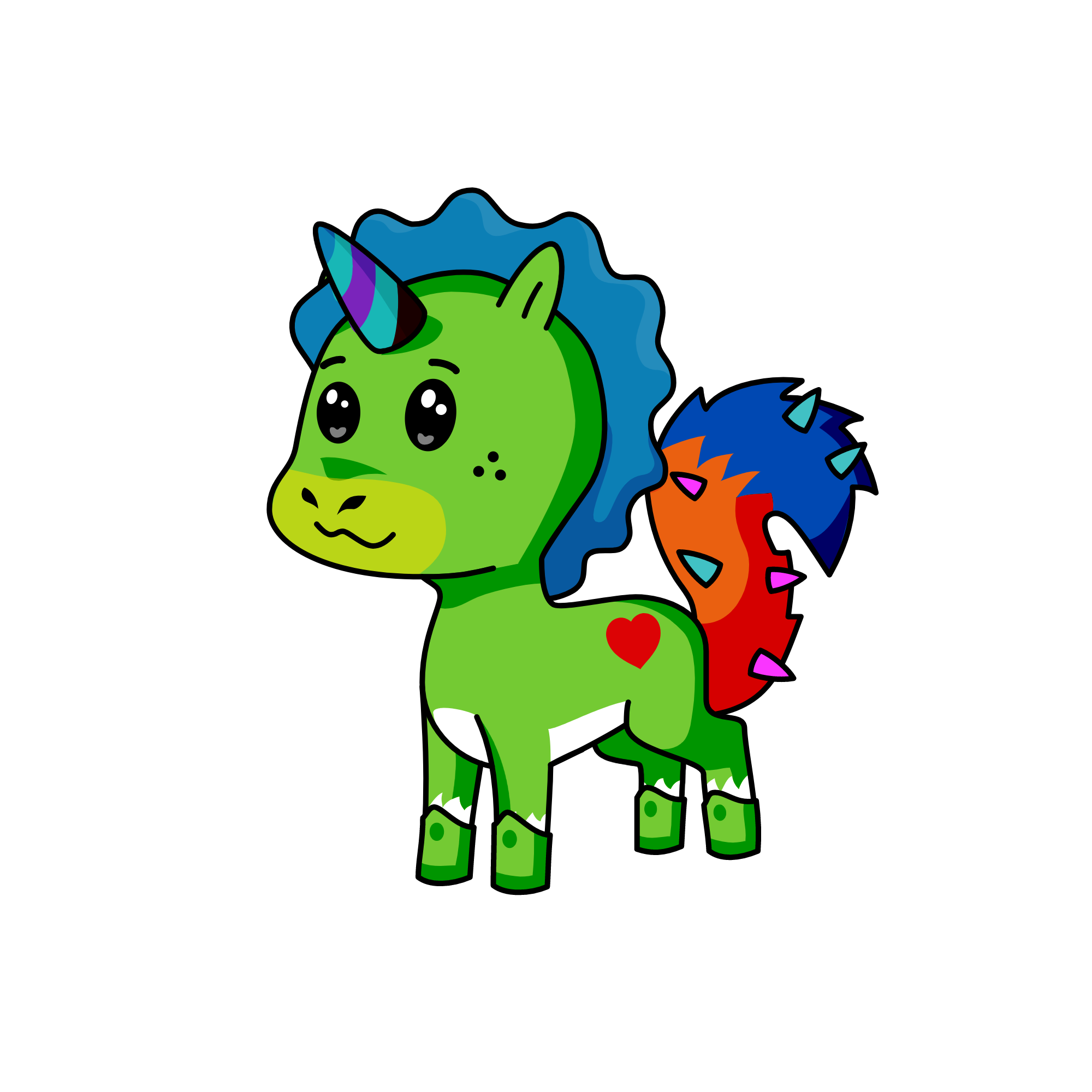 key, the unicorn